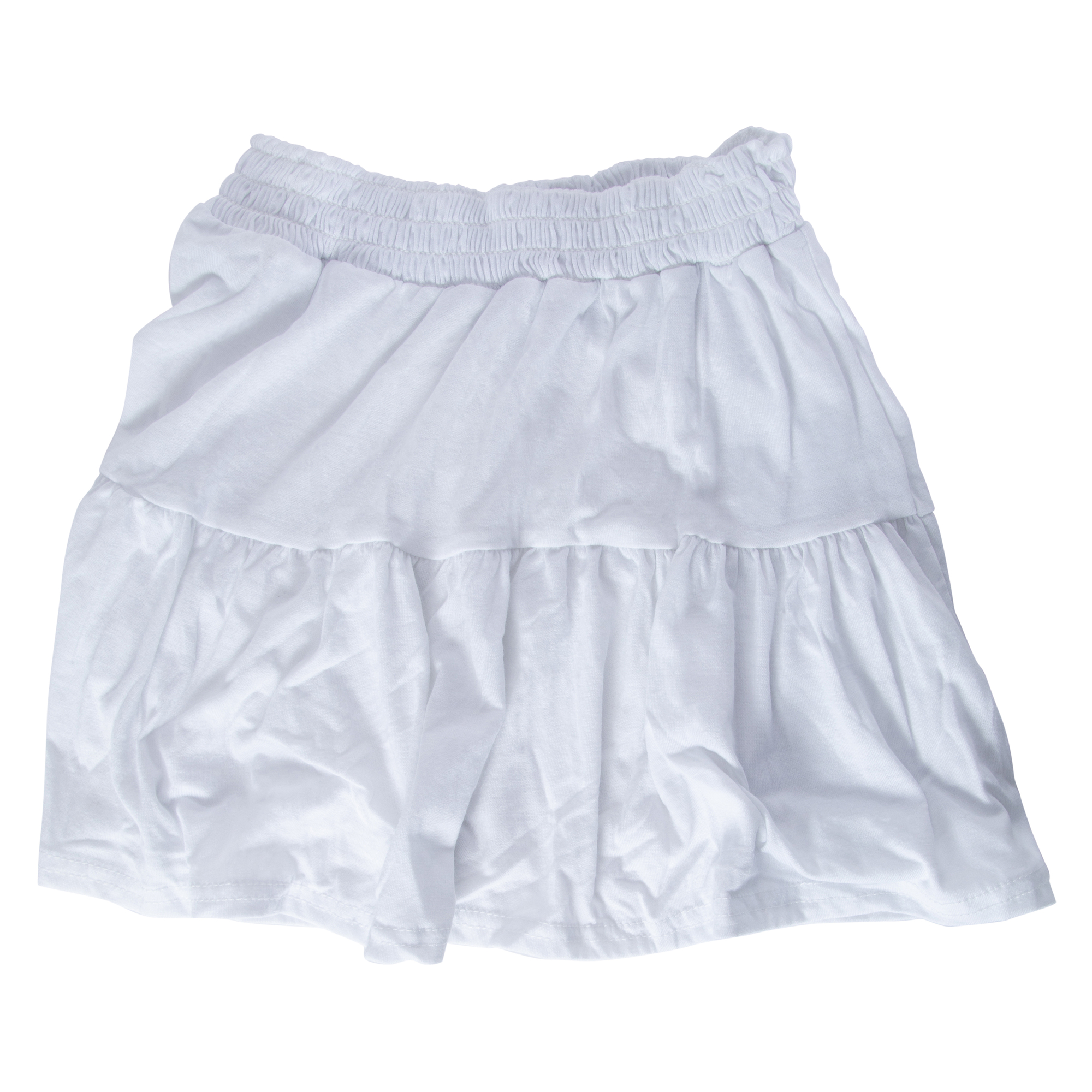 White Ruffle Skirt