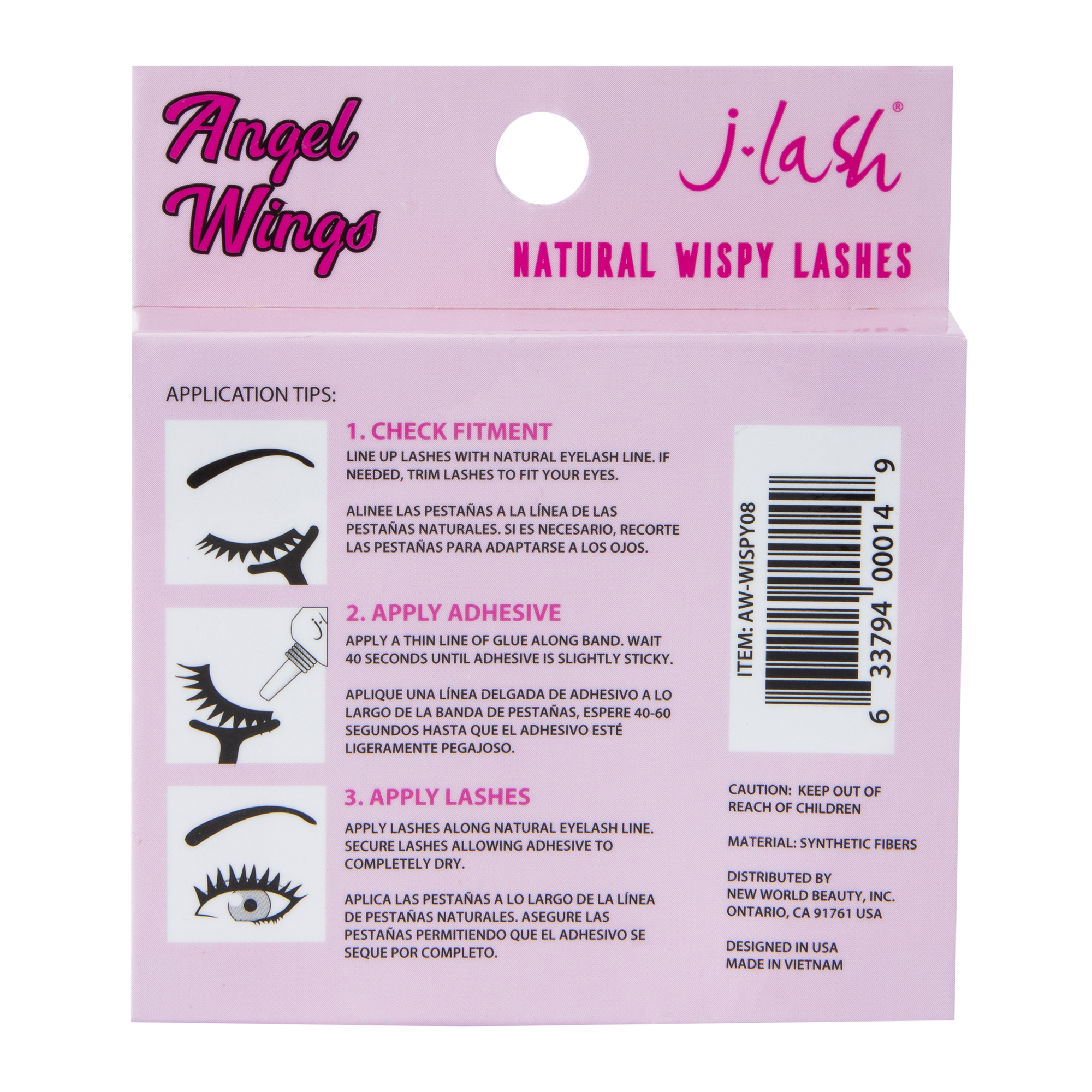 J-Lash® Angel Wings Faux Eyelashes