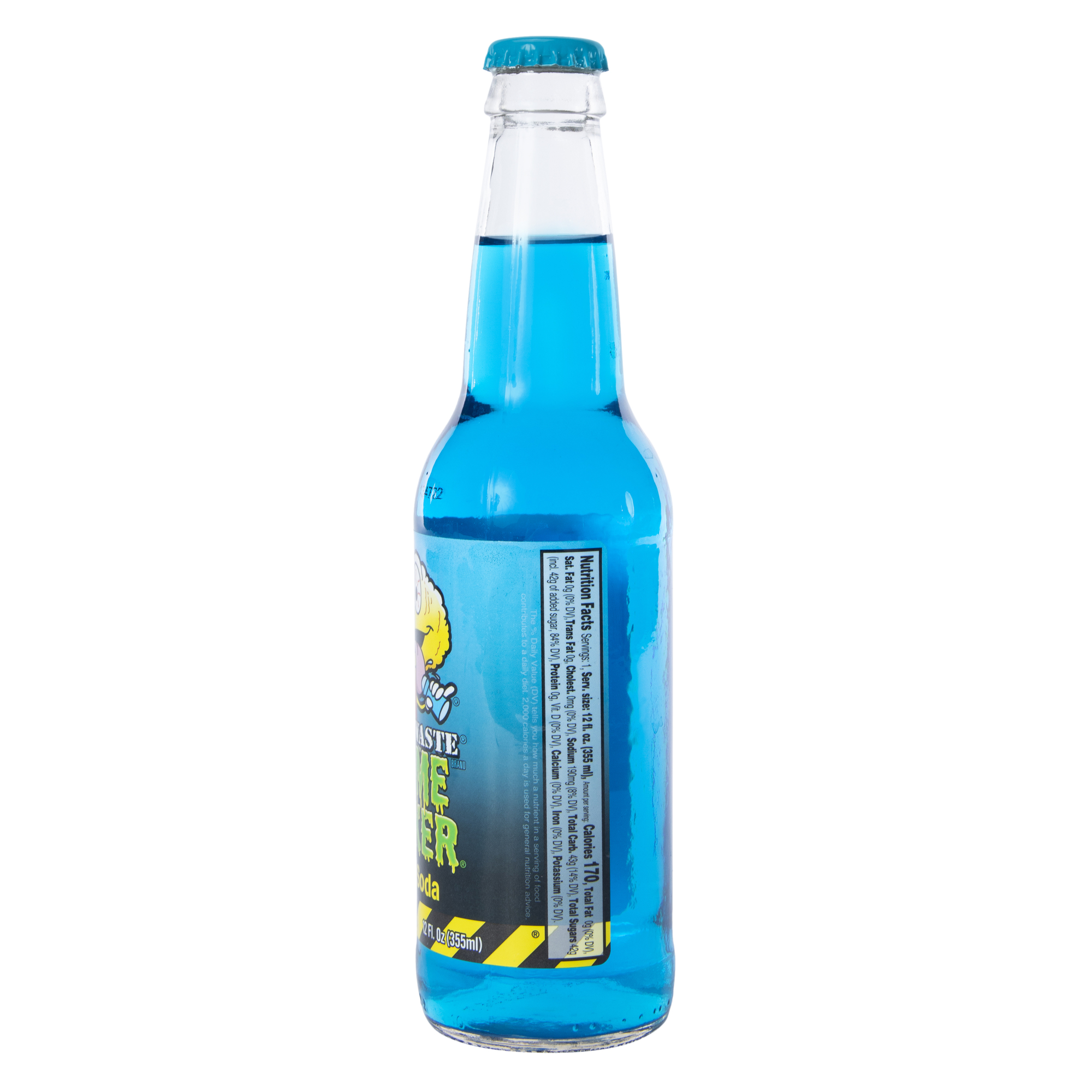 Toxic Waste® Slime Licker Blue Razz Sour Soda 12 Fl.oz