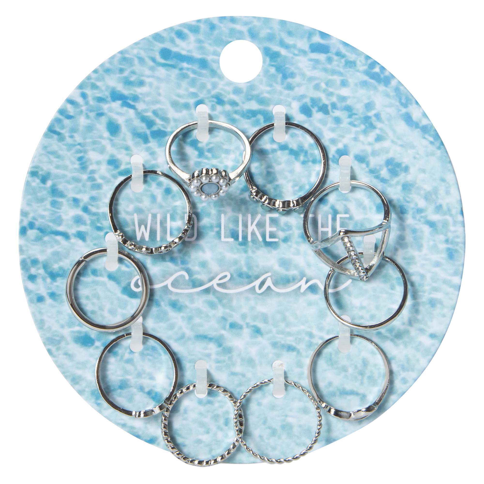 Ocean Ring Set 10-Count