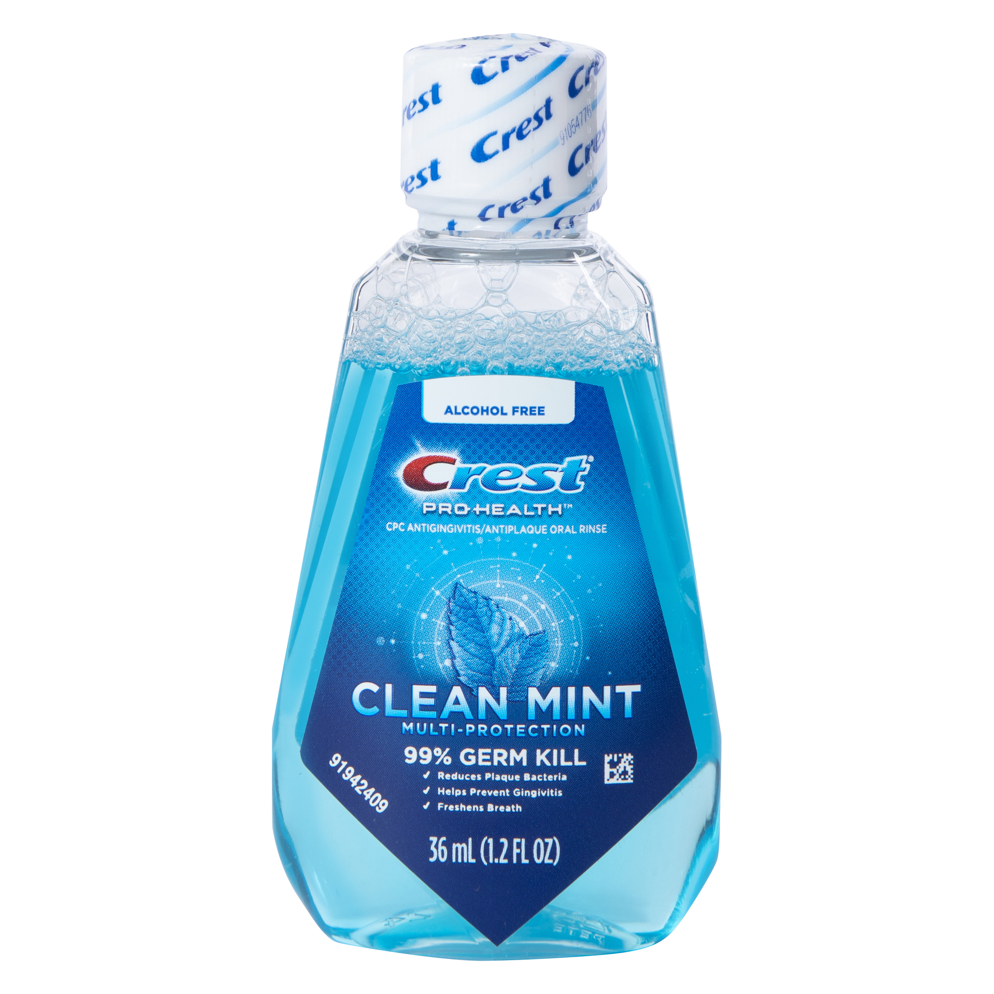 Crest® Pro Health™ Clean Mint Travel Size Mouthwash 1.2 Fl.oz