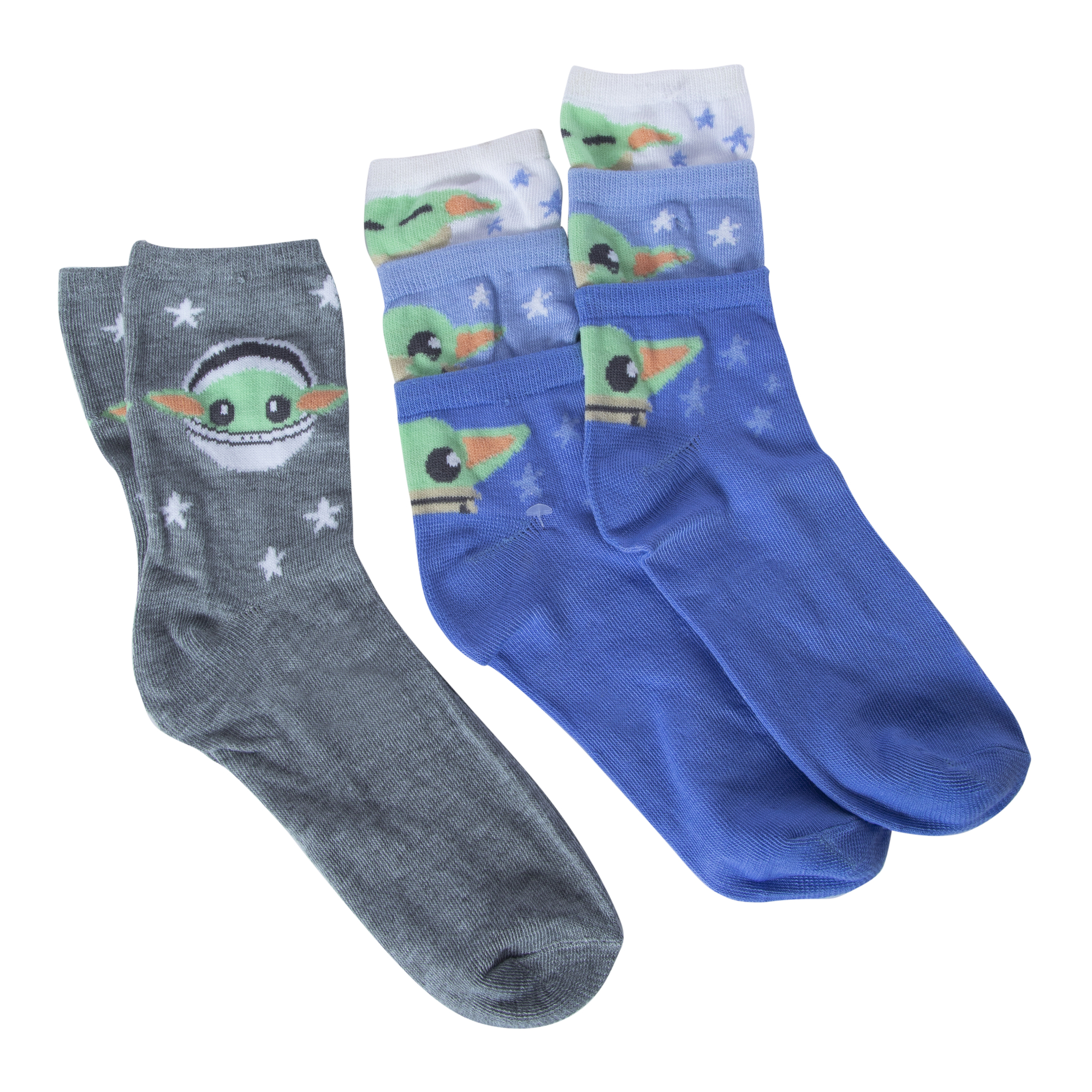 Star Wars The Mandalorian Crew Socks 2-Pack - Grogu