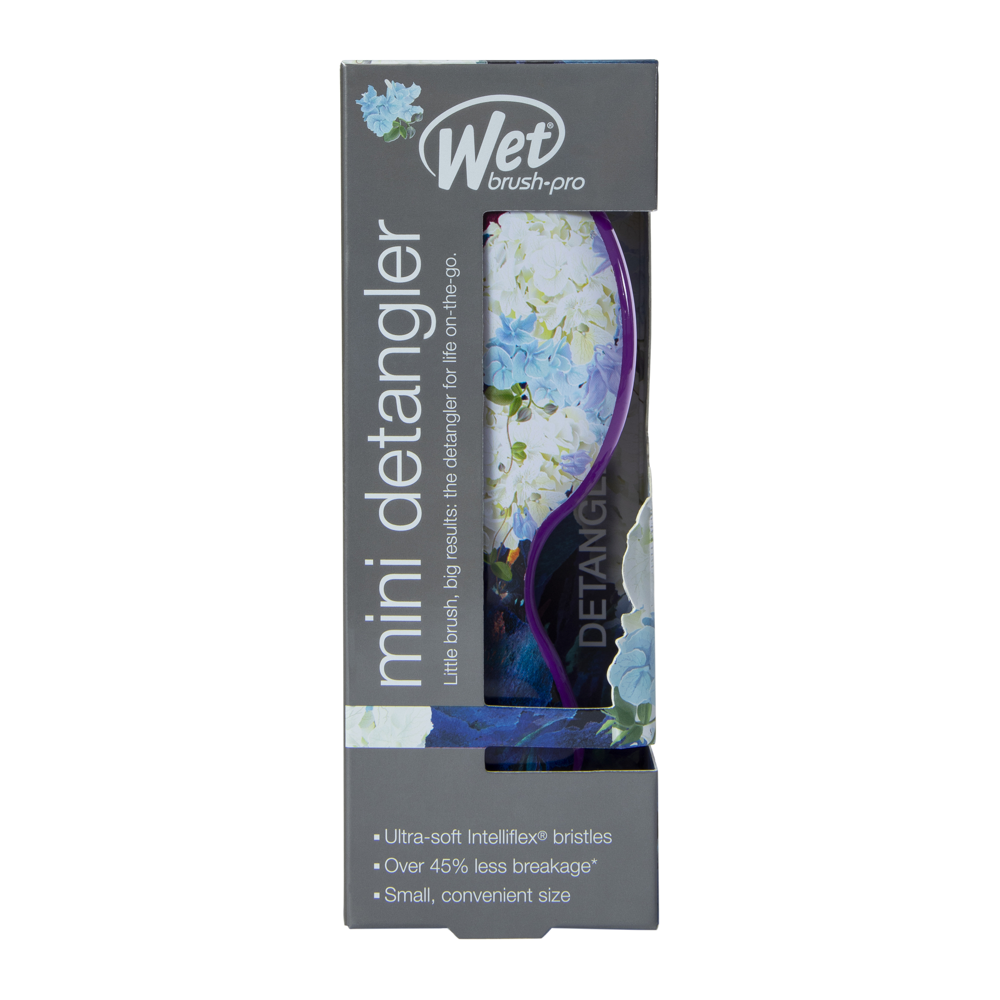 Wet® Mini Detangler Hairbrush - Floral