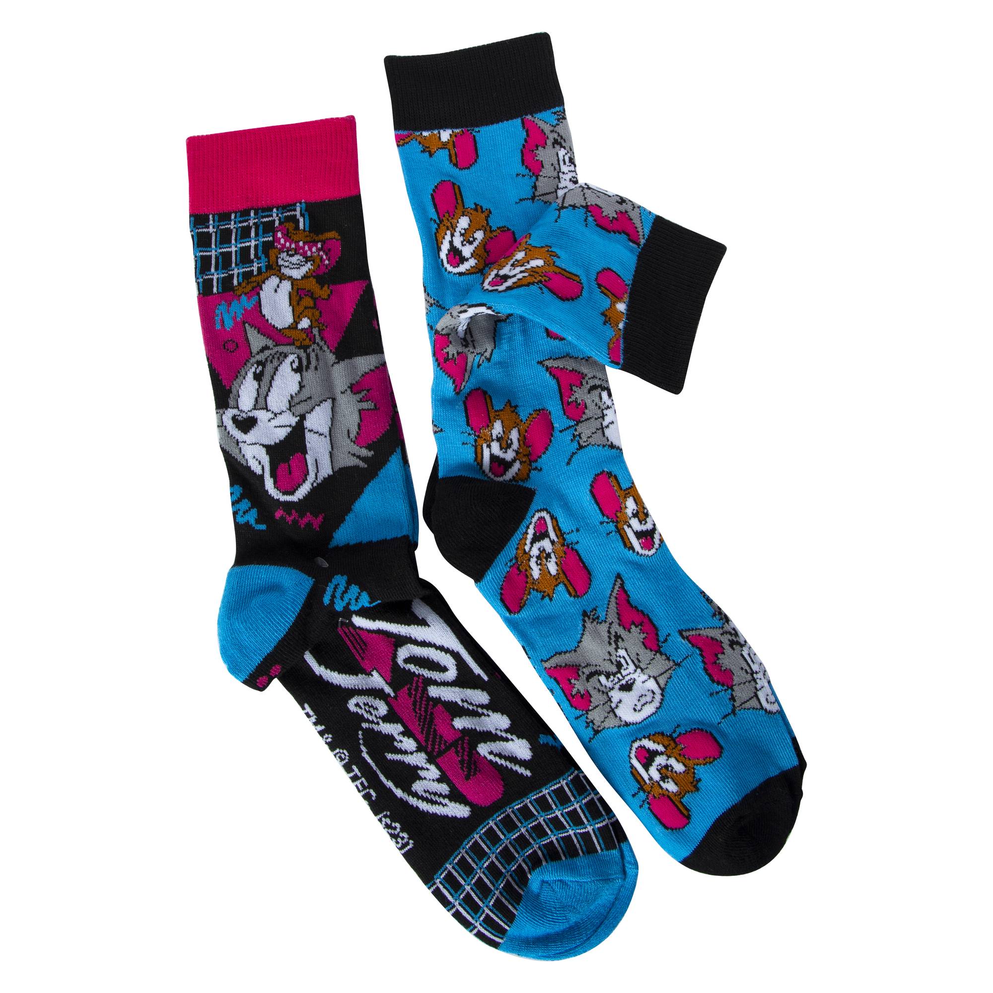 Tom & Jerry™ Mens Crew Socks 2-Pack