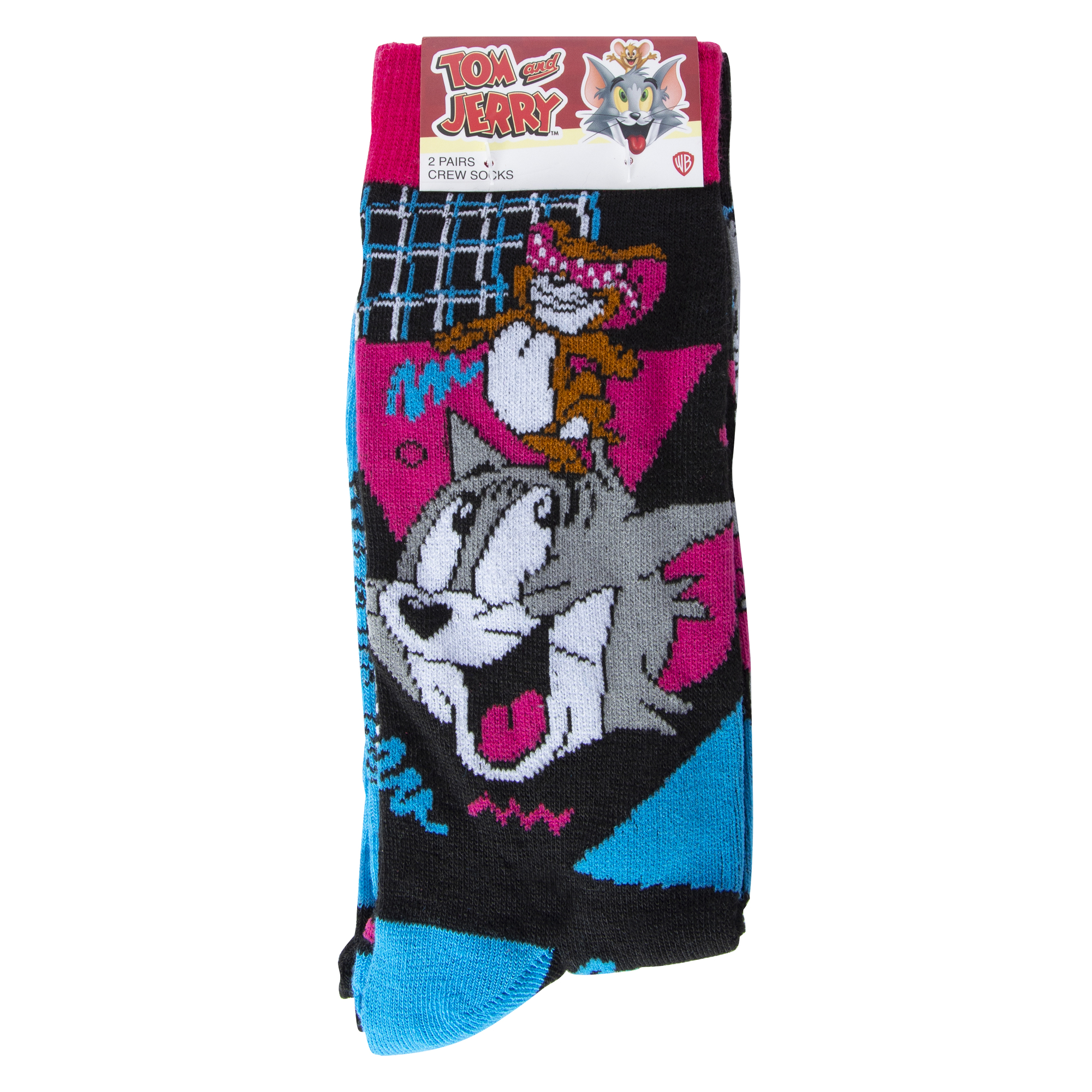 Tom & Jerry™ Mens Crew Socks 2-Pack