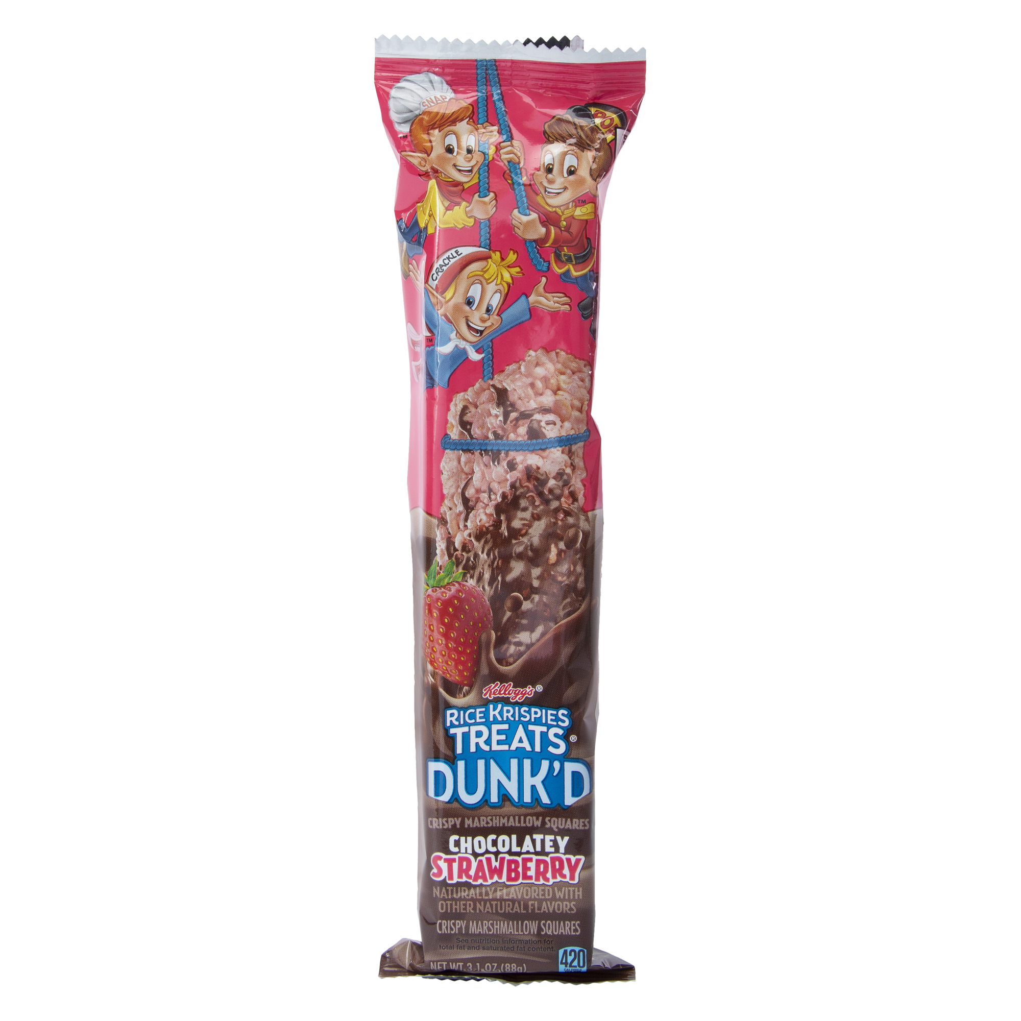 Kellogg's® Rice Krispies Treats® Dunk’D Chocolately Strawberry 3.1oz