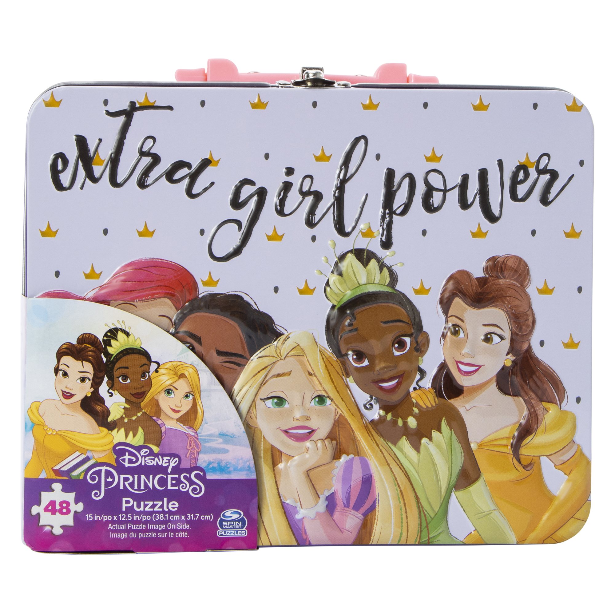 Disney Princess 48-Piece Puzzle & Tin Storage Box