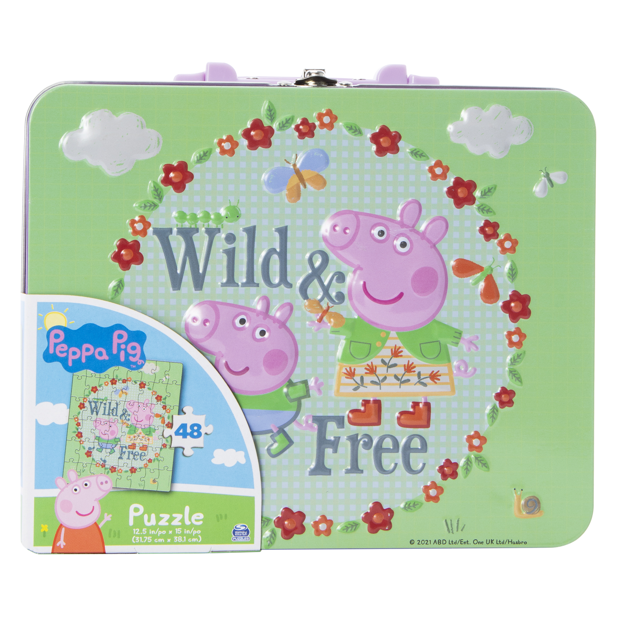 Peppa Pig™ 48-Piece Puzzle & Tin Storage Box