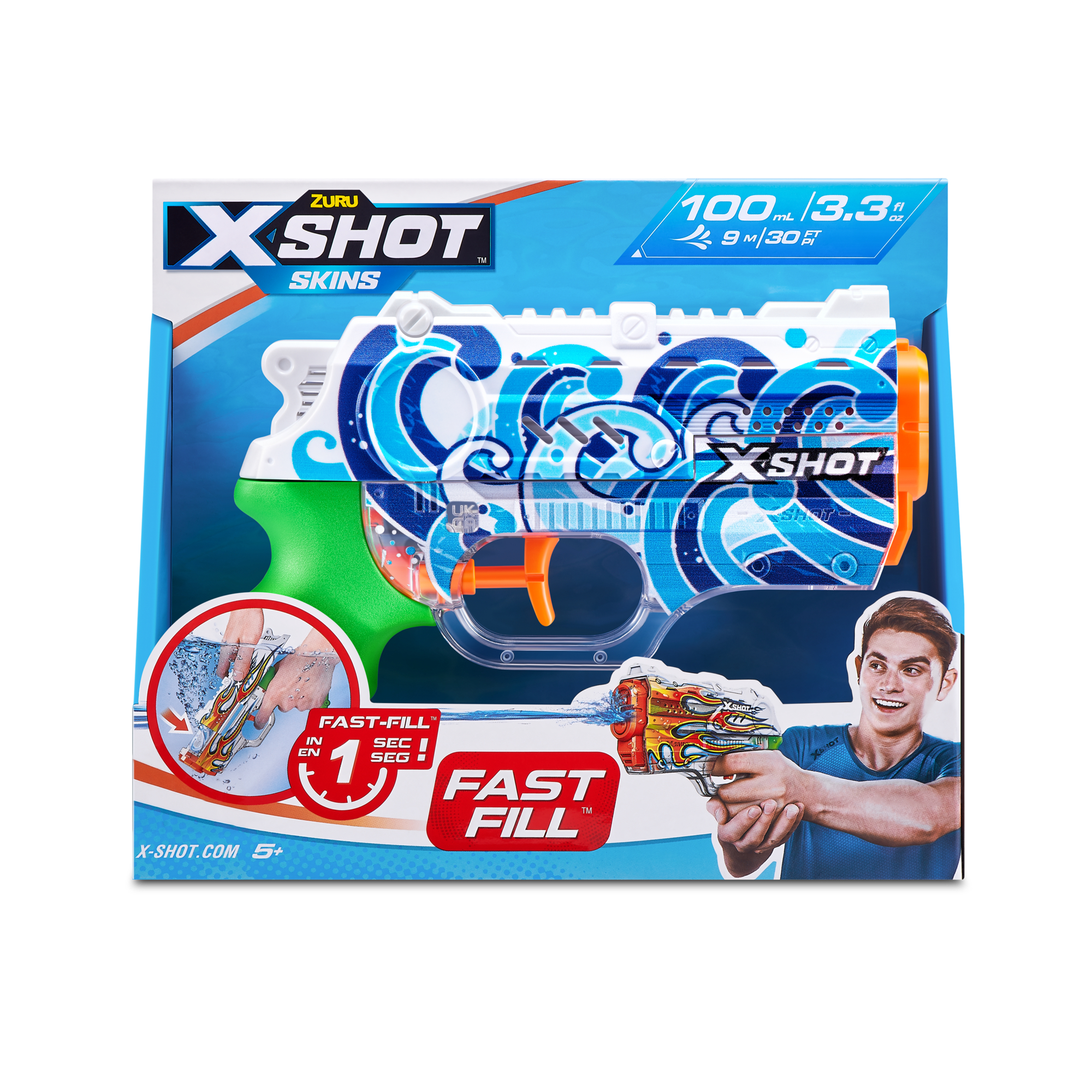 Zuru® X-Shot Water Fast-Fill Skins Nano Blaster