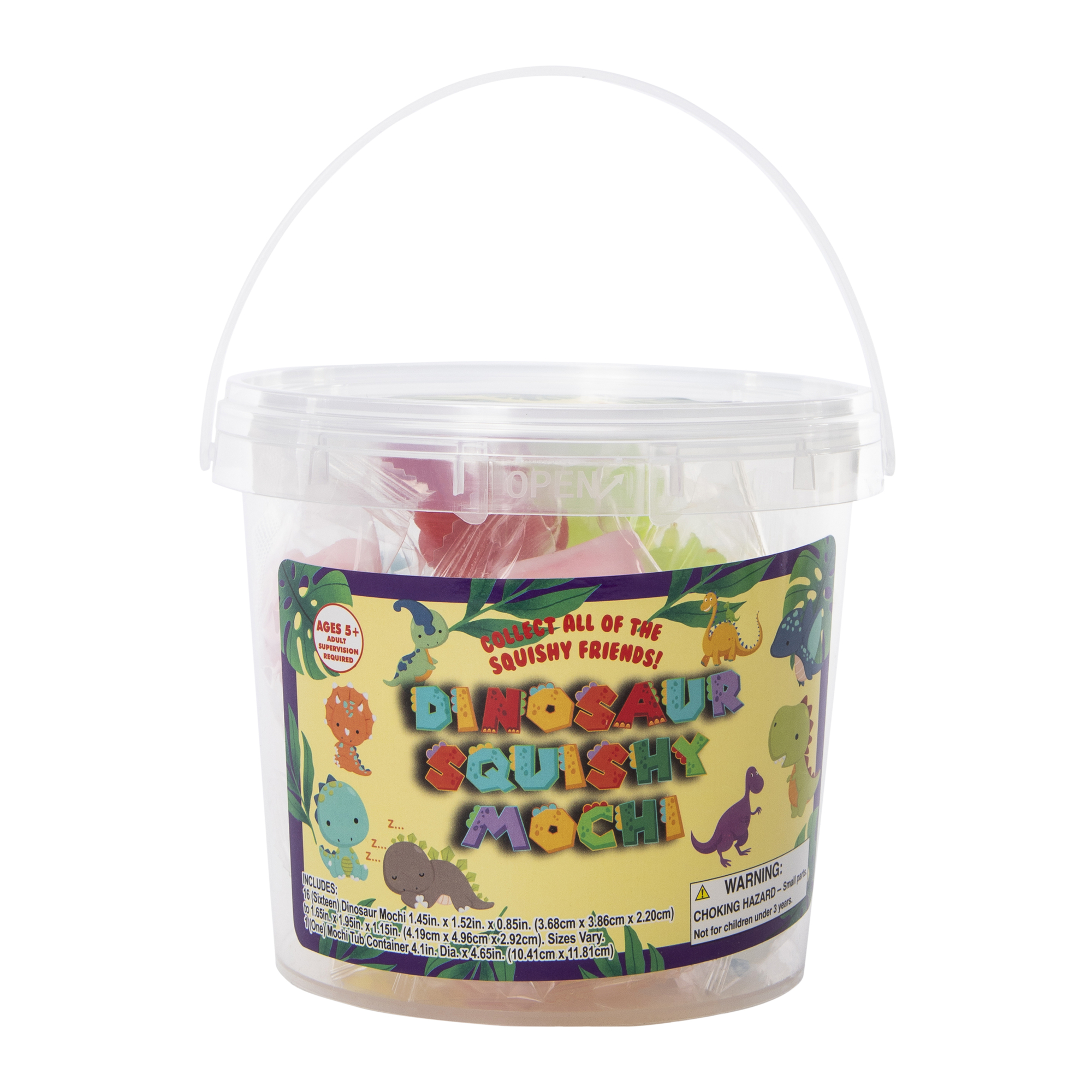 Squishy Mochi Tub 16-Count