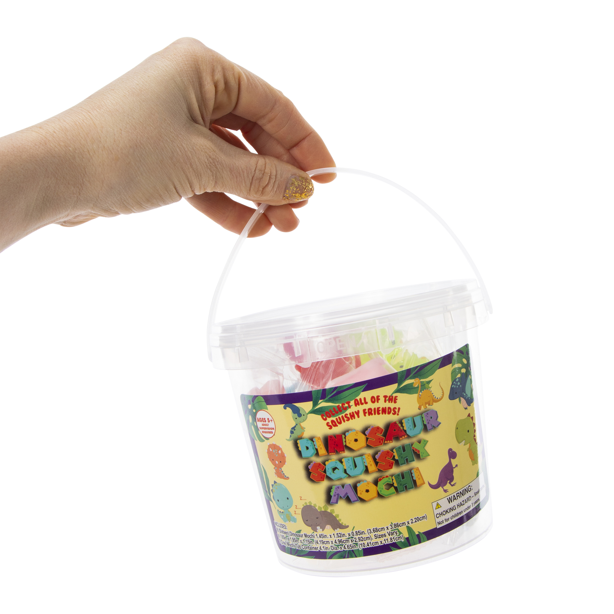 Squishy Mochi Tub 16-Count