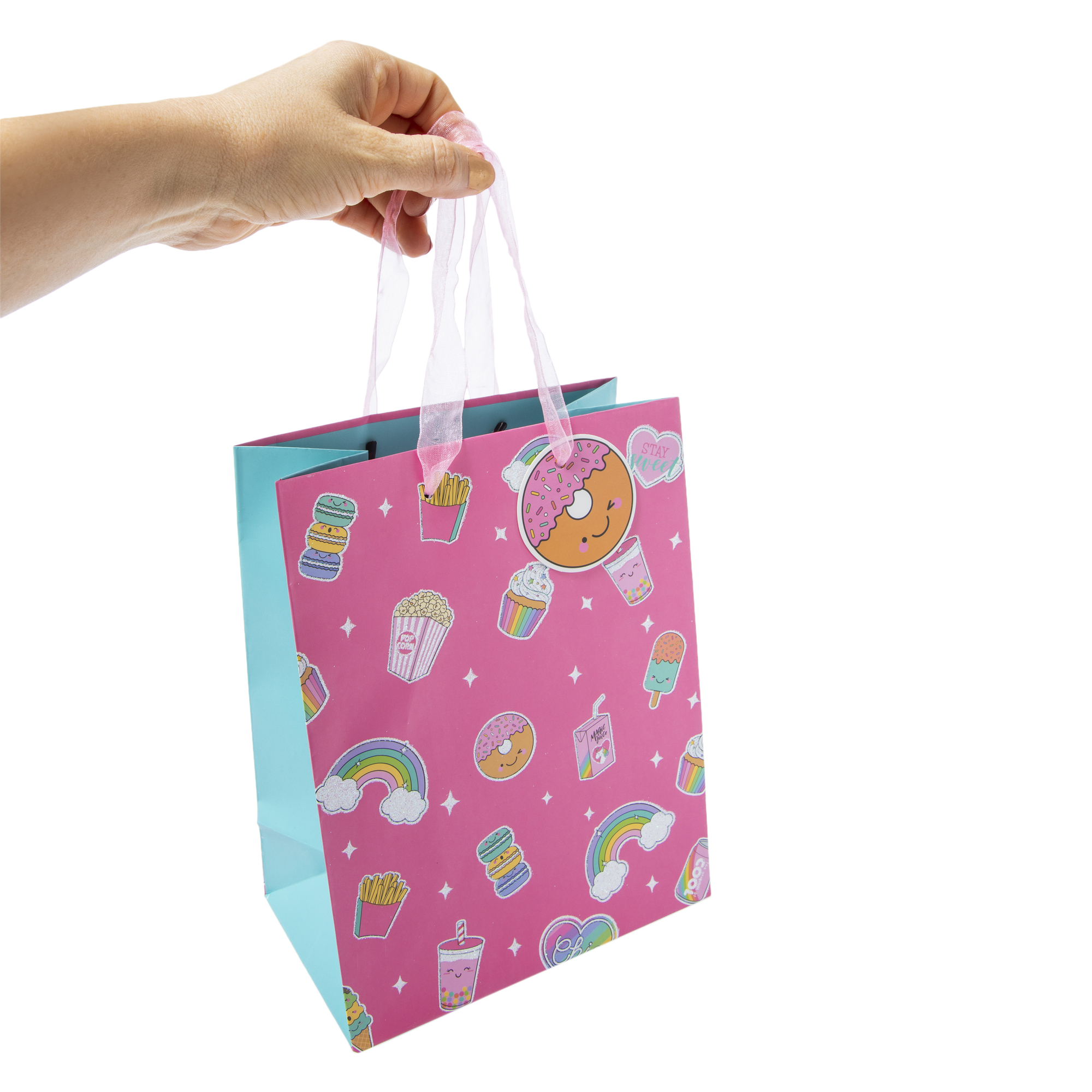 Cute Icon Medium Gift Bag 8in x 10in