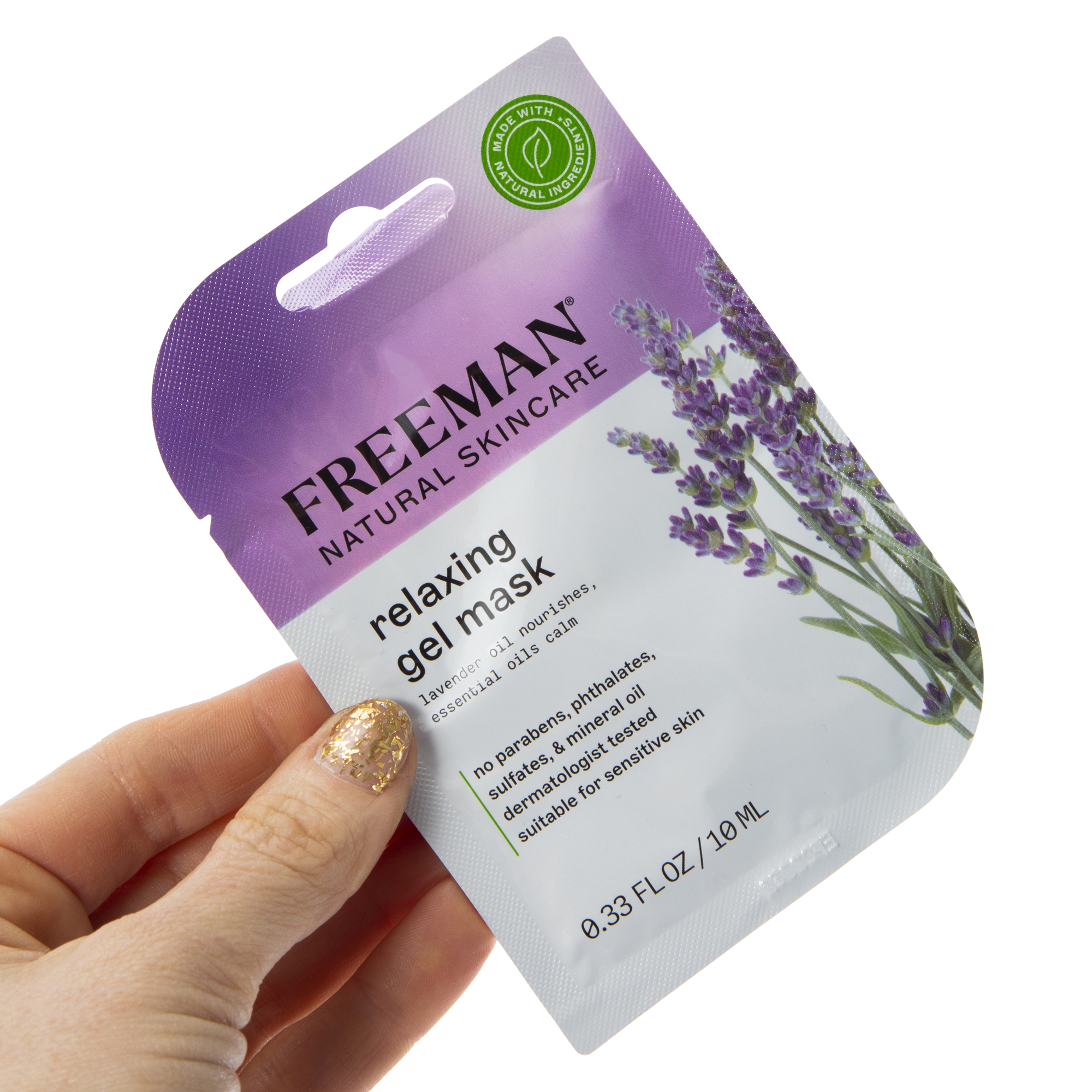 Freeman® Lavender Relaxing Gel Mask  0.33 Fl.oz