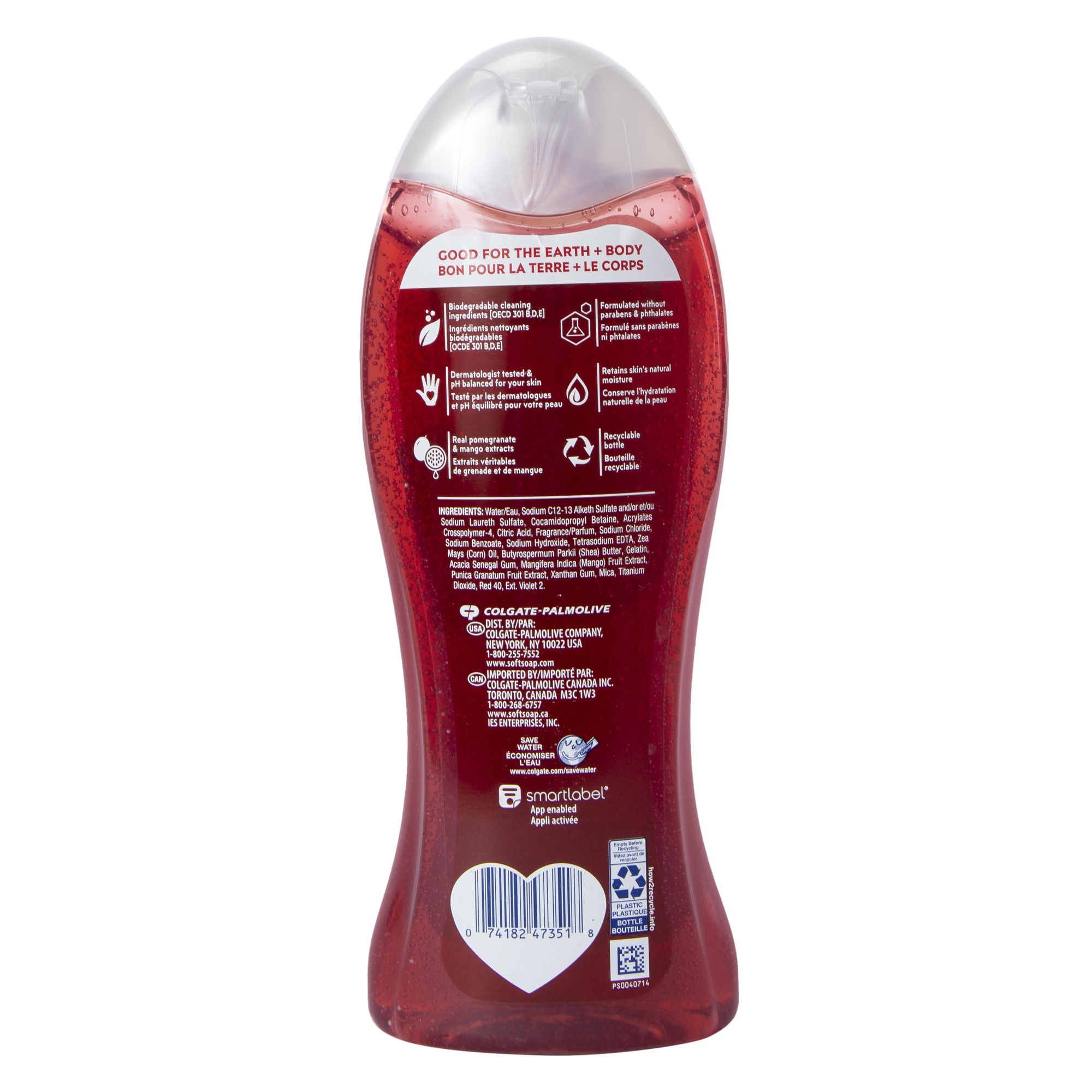Softsoap® Pomegranate & Mango Spritz Body Wash 20 Fl.oz
