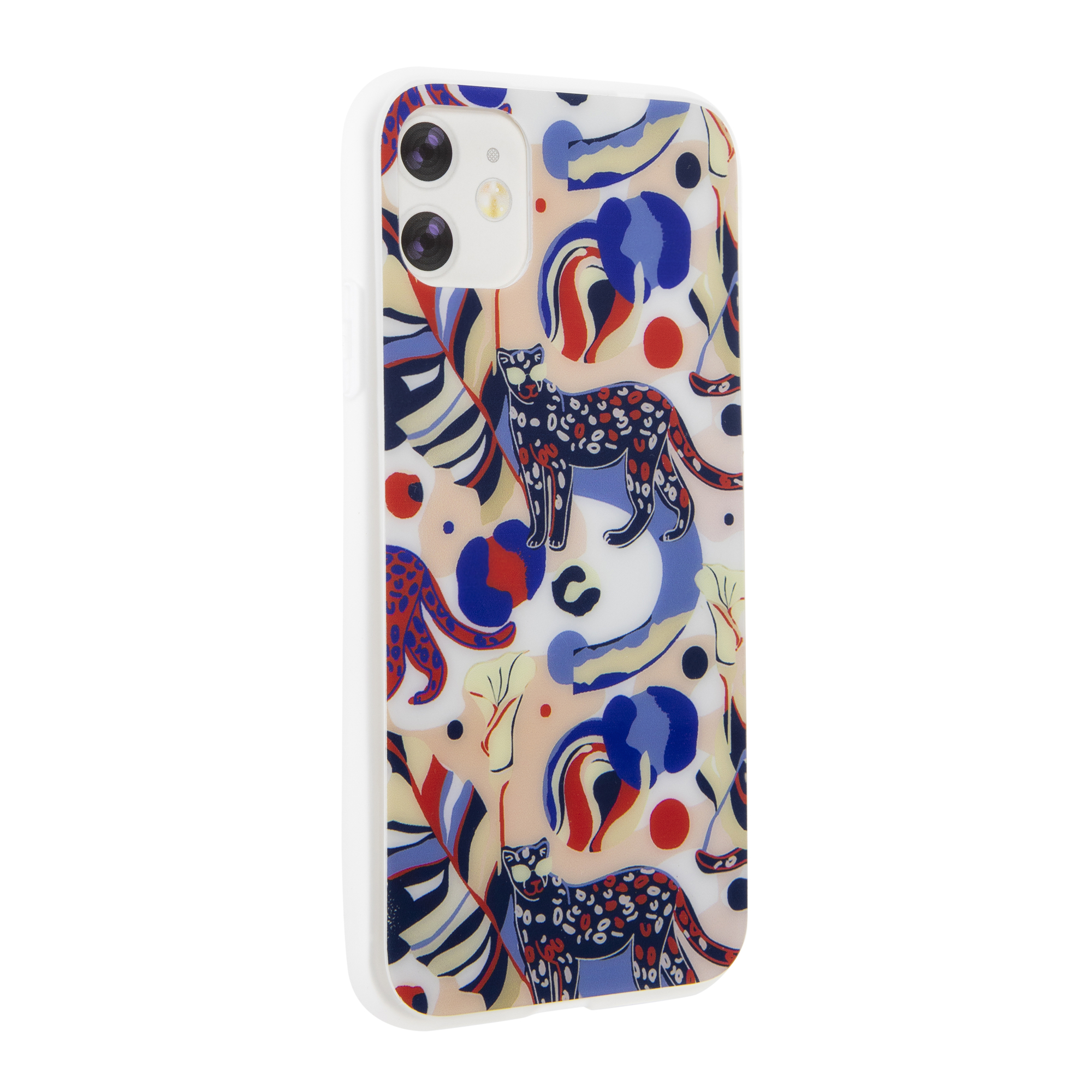 iPhone 11®/Xr® Tempered Glass Printed Phone Case