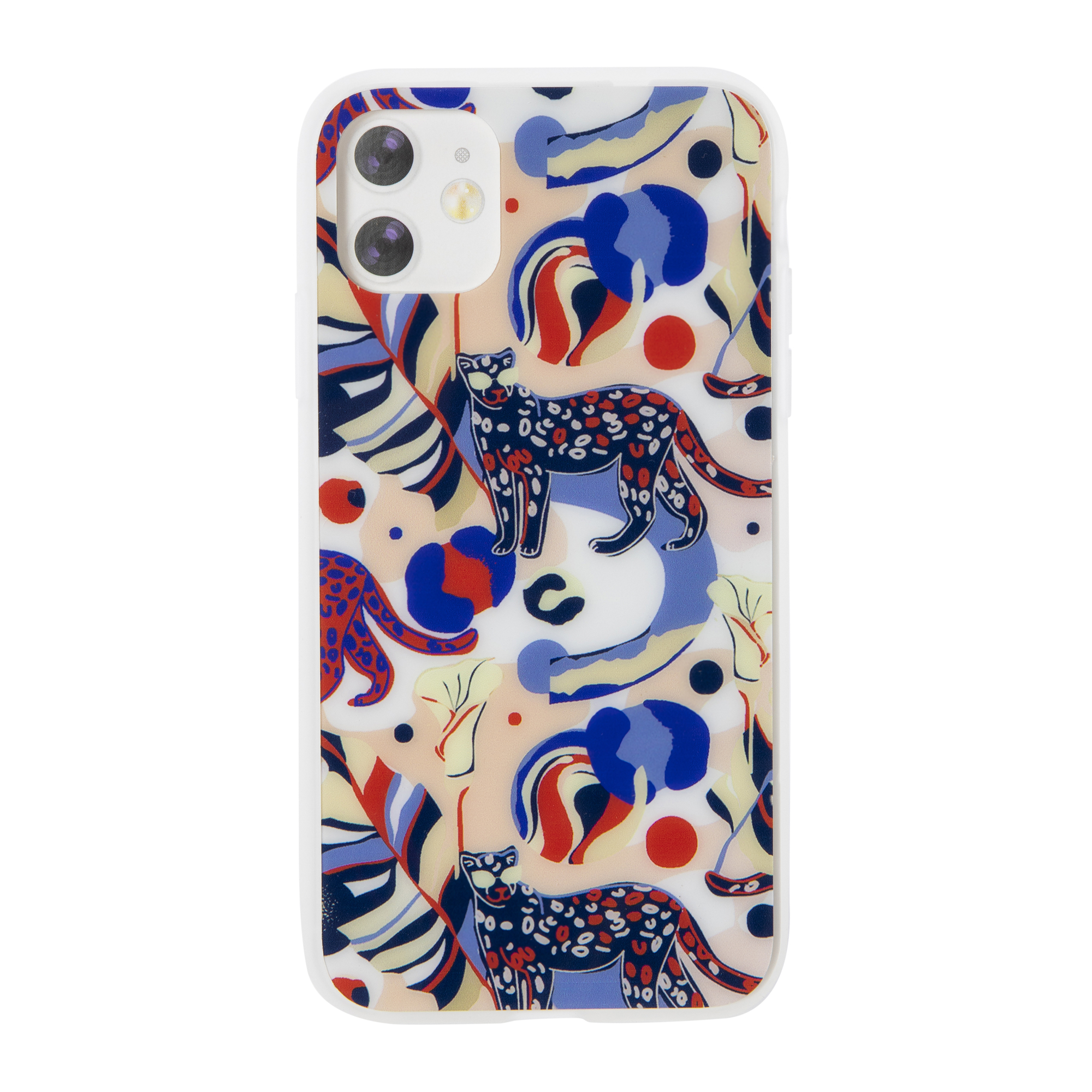 iPhone 11®/Xr® Tempered Glass Printed Phone Case