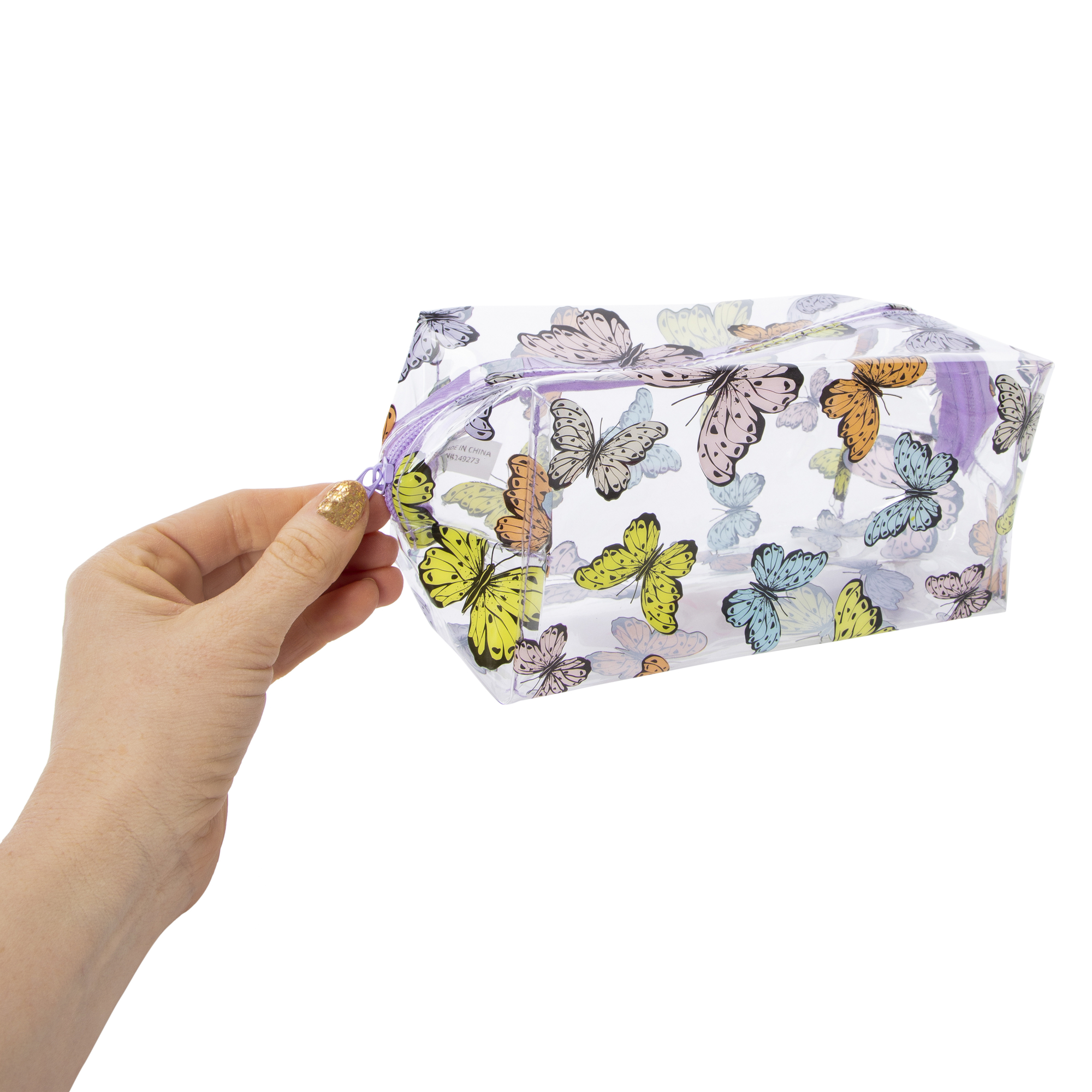 Clear Cosmetic Loaf Bag 4in x 8in