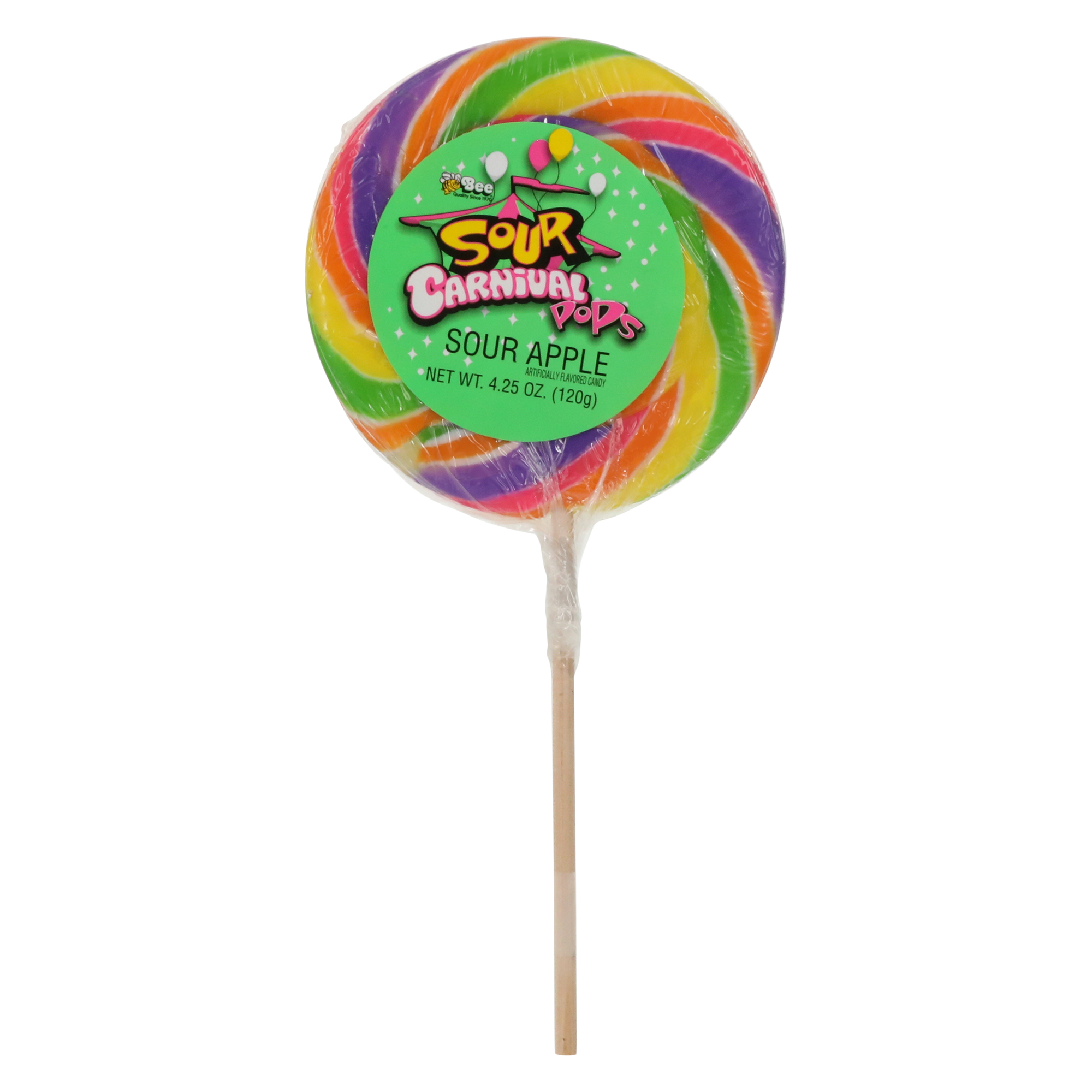Giant Carnival Pops® 4.25oz - Sour Apple