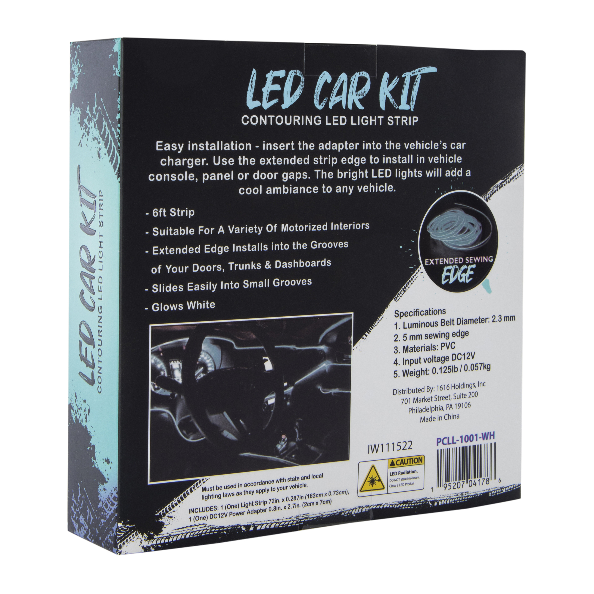 Luz LED Interior Pa Carro - Ponle Estilo y Brillo a tu Nave! 6