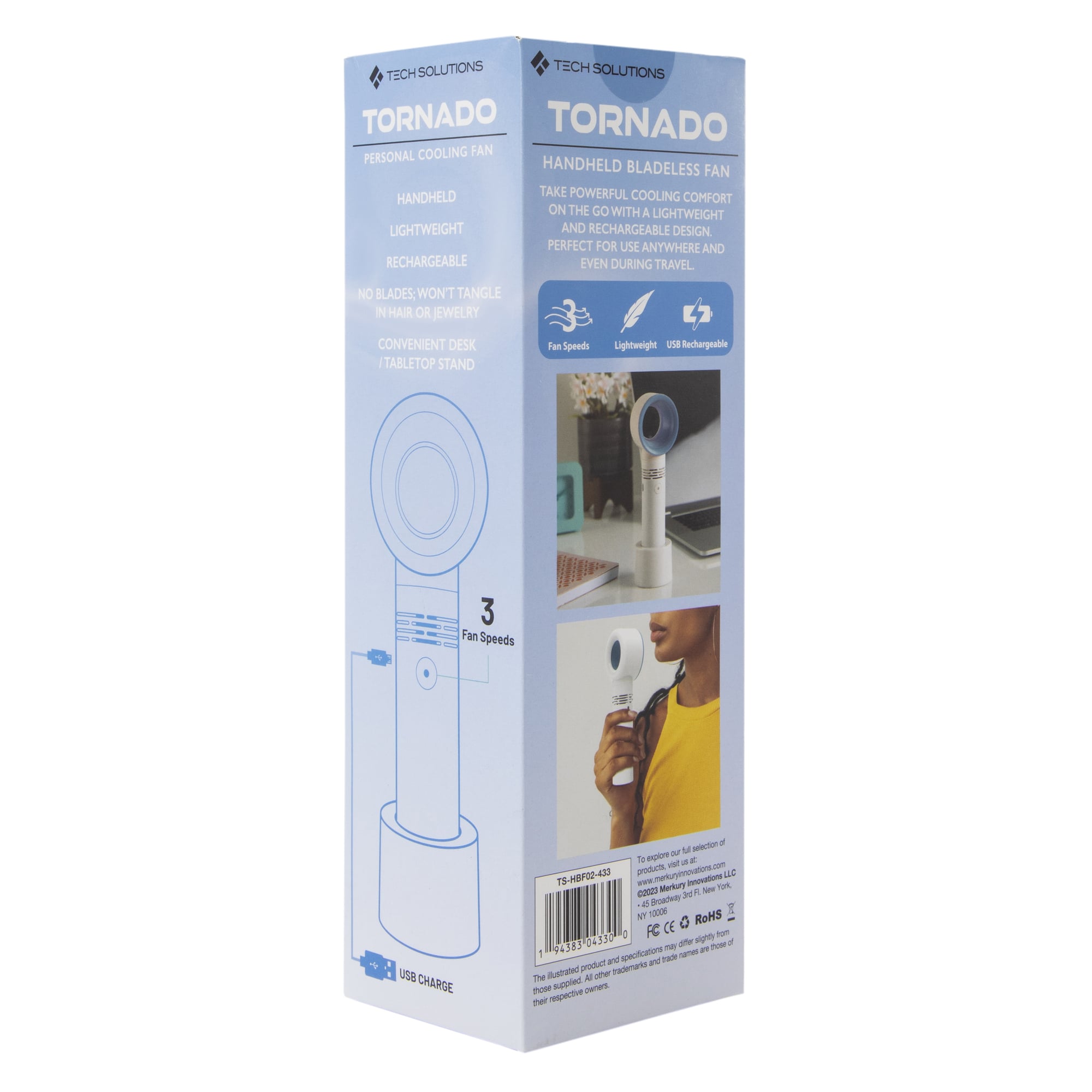 Whirlwind Handheld Personal Cooling Fan
