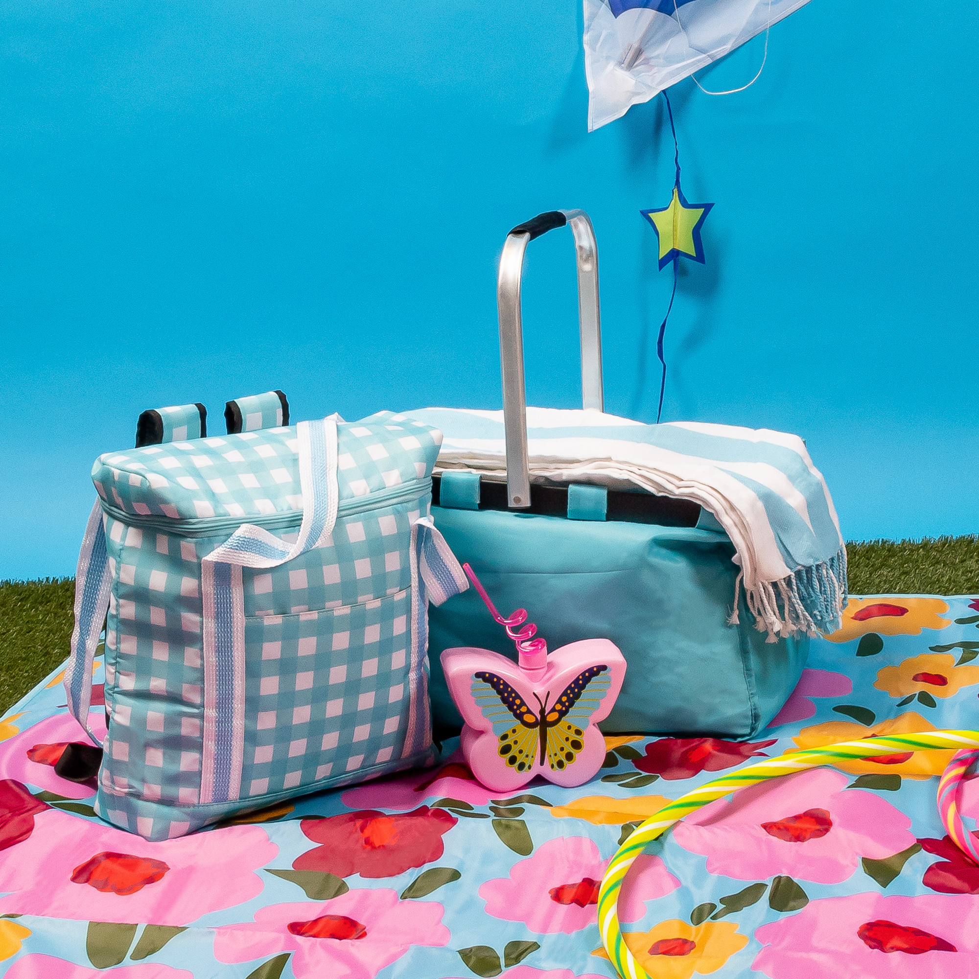 Collapsible Picnic Basket 18in