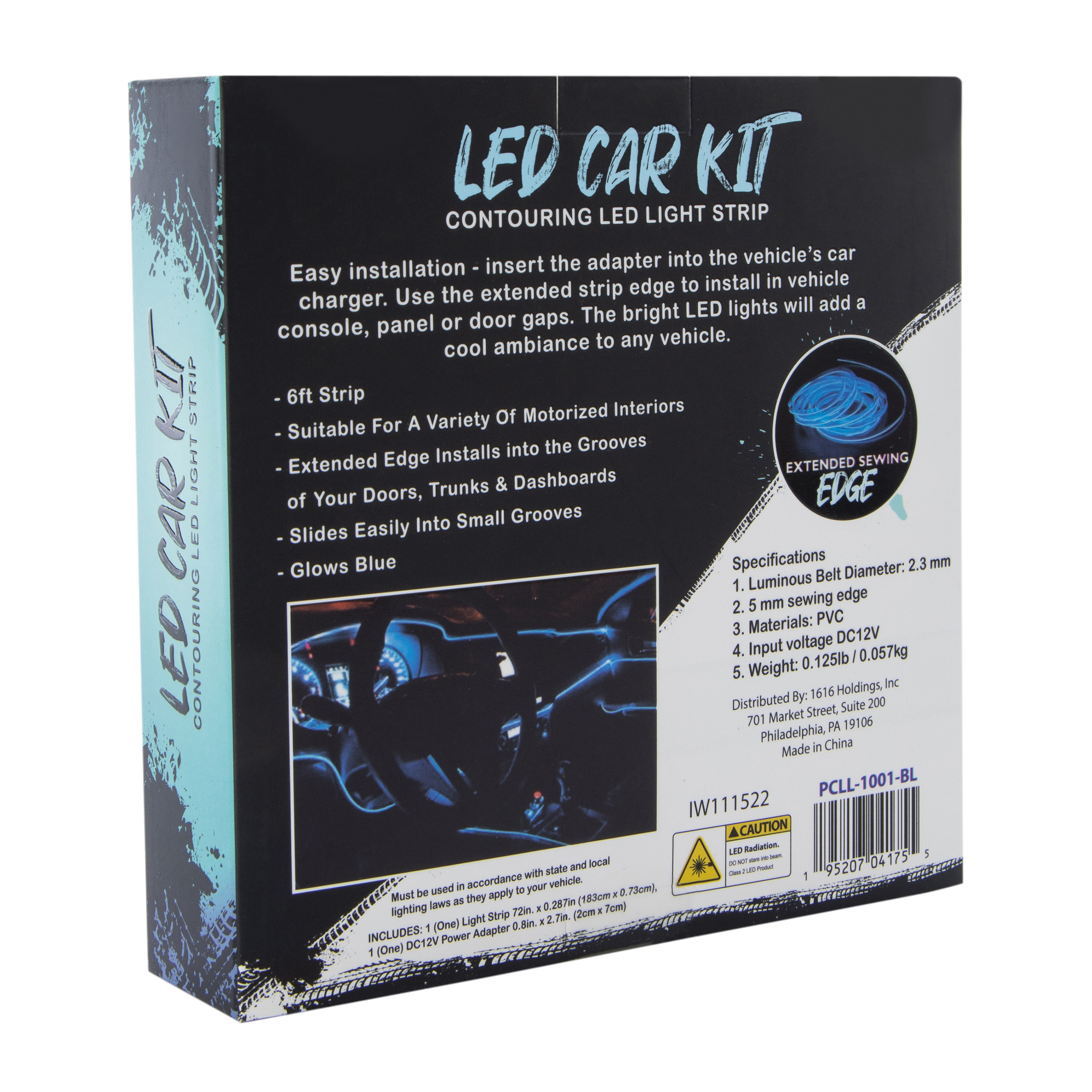 LED Car Contouring Light Strip
