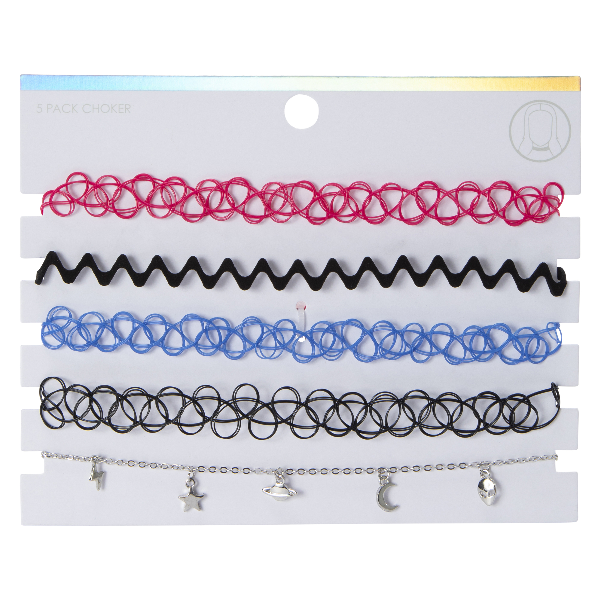5-Piece Choker Necklace Set