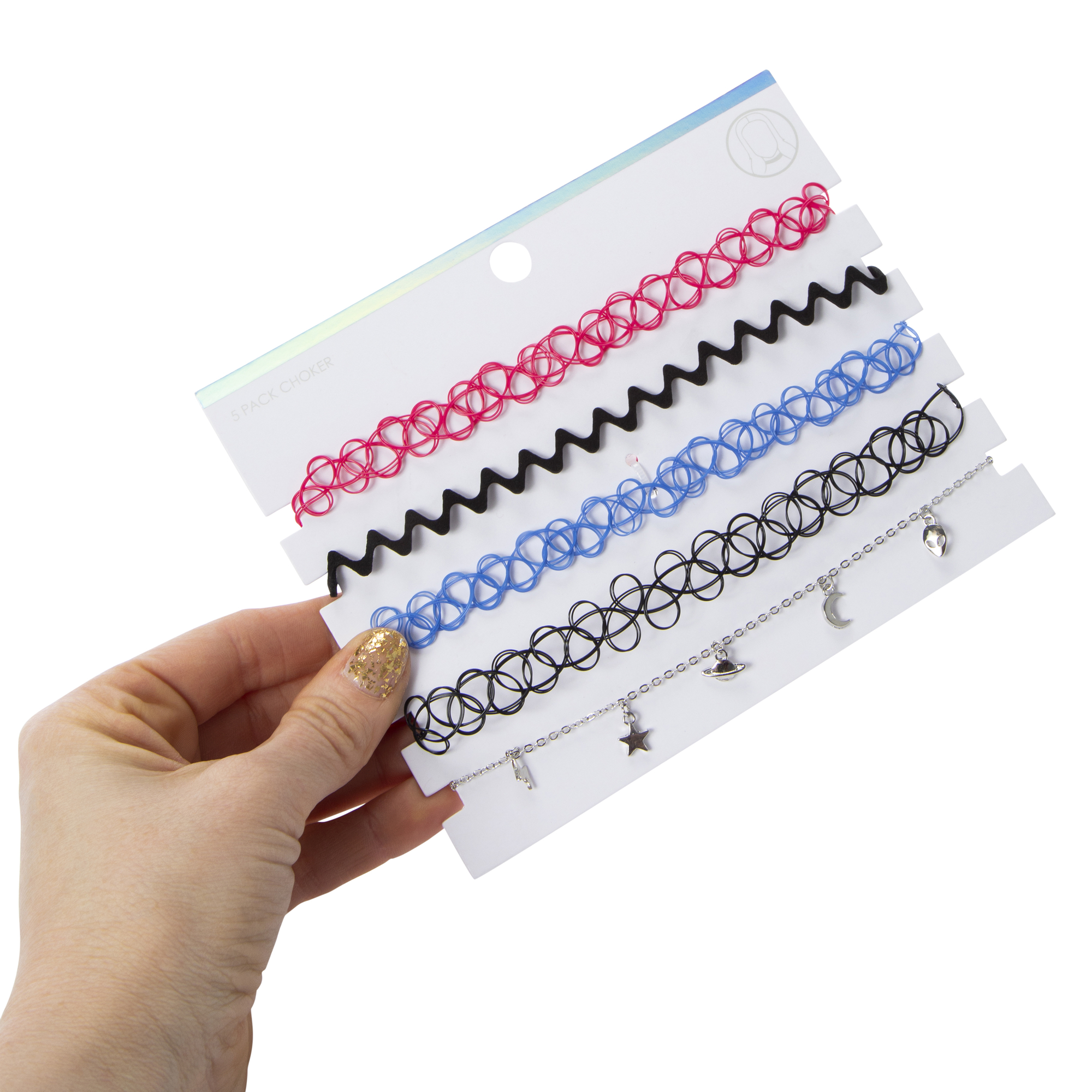 Piece Choker Necklace Set