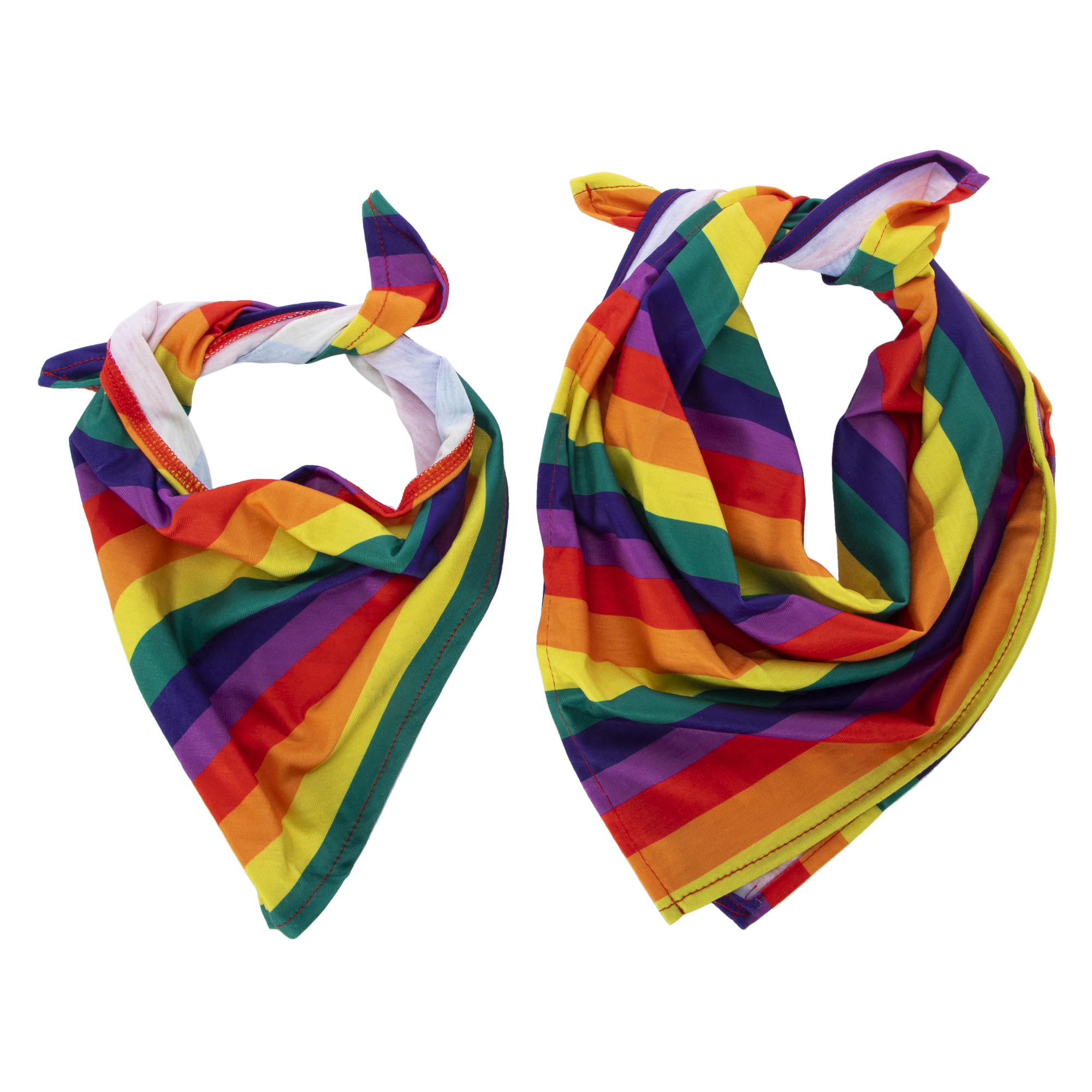 Matching Pet & Owner Pride Bandanas