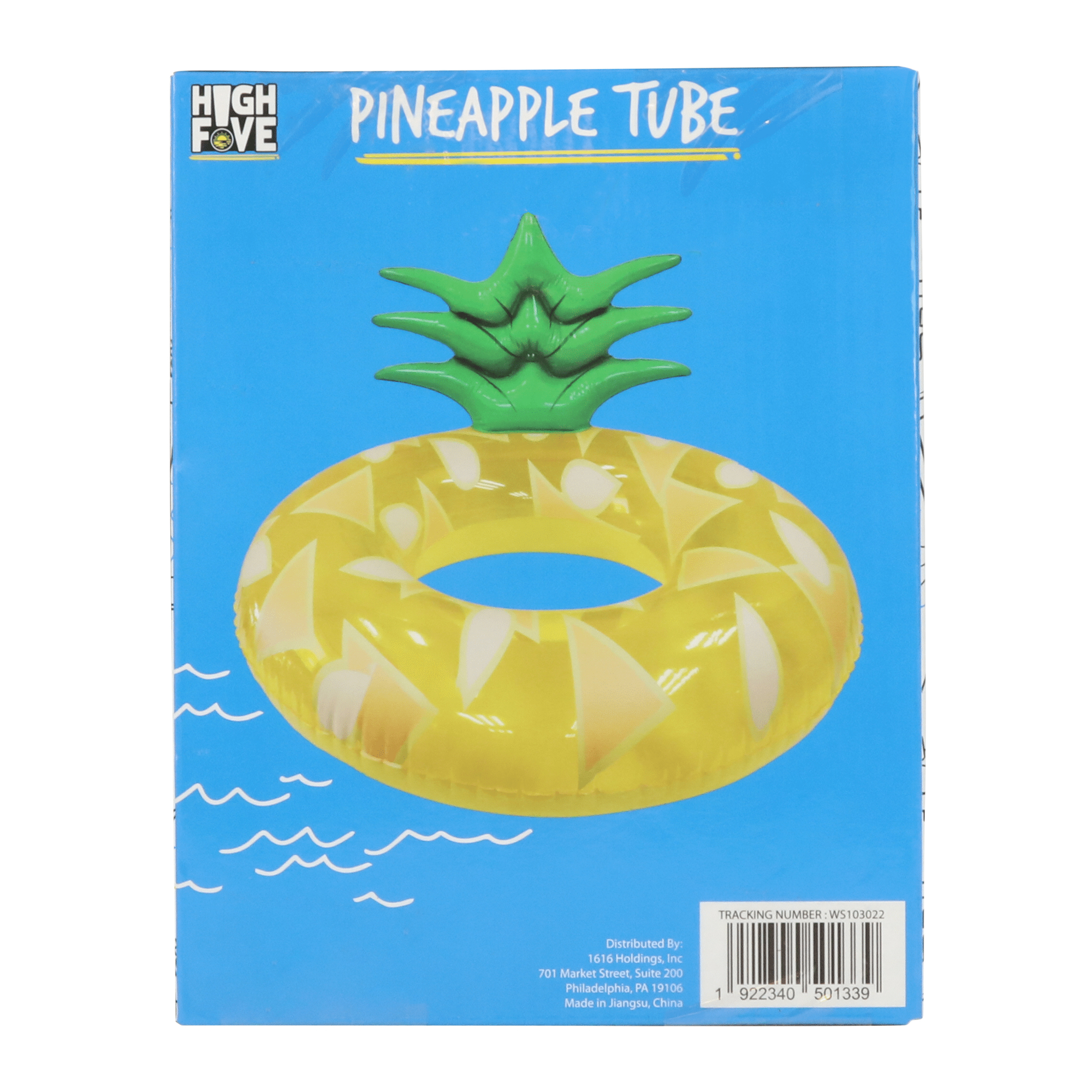 High Five® Pineapple Tube Pool Float 34.29in