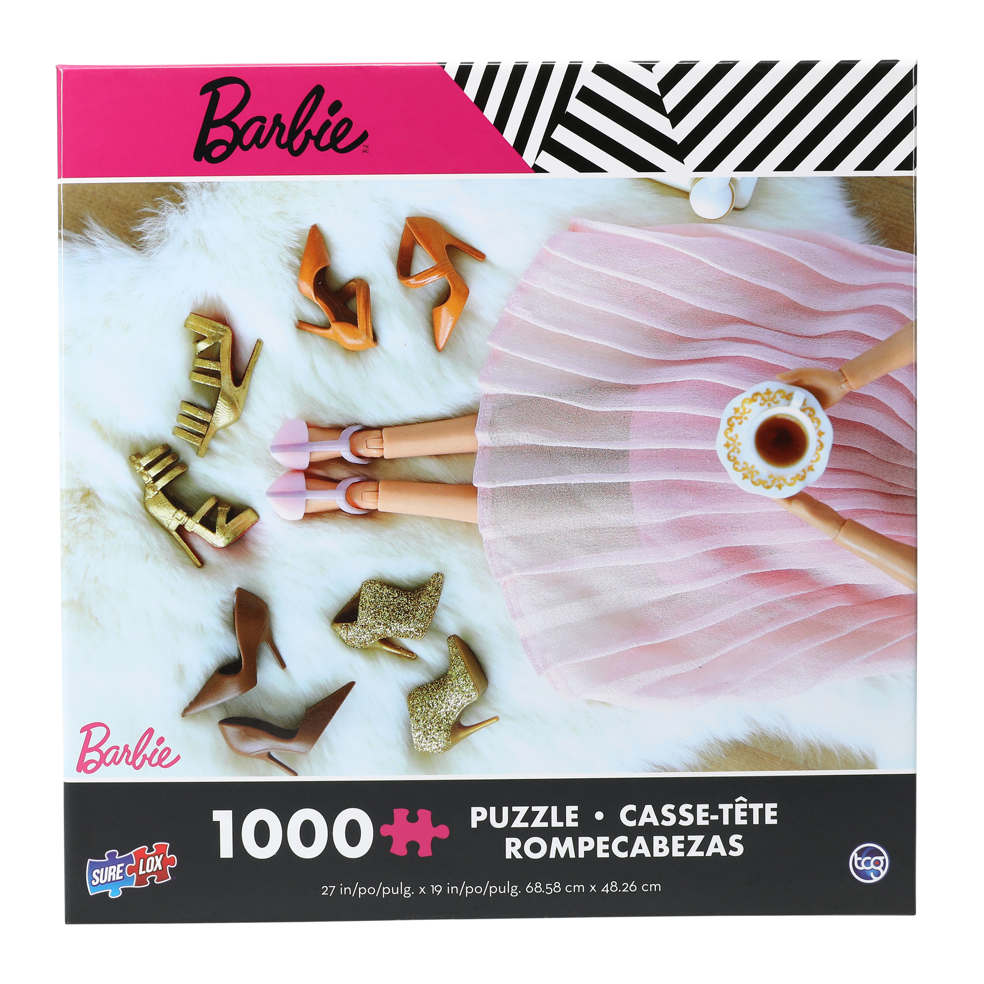 barbiebeeba [プロ必読]⑤ Amazon.com: Liscianigiochi - Barbie Puzzle M-Plus 48-Feeling