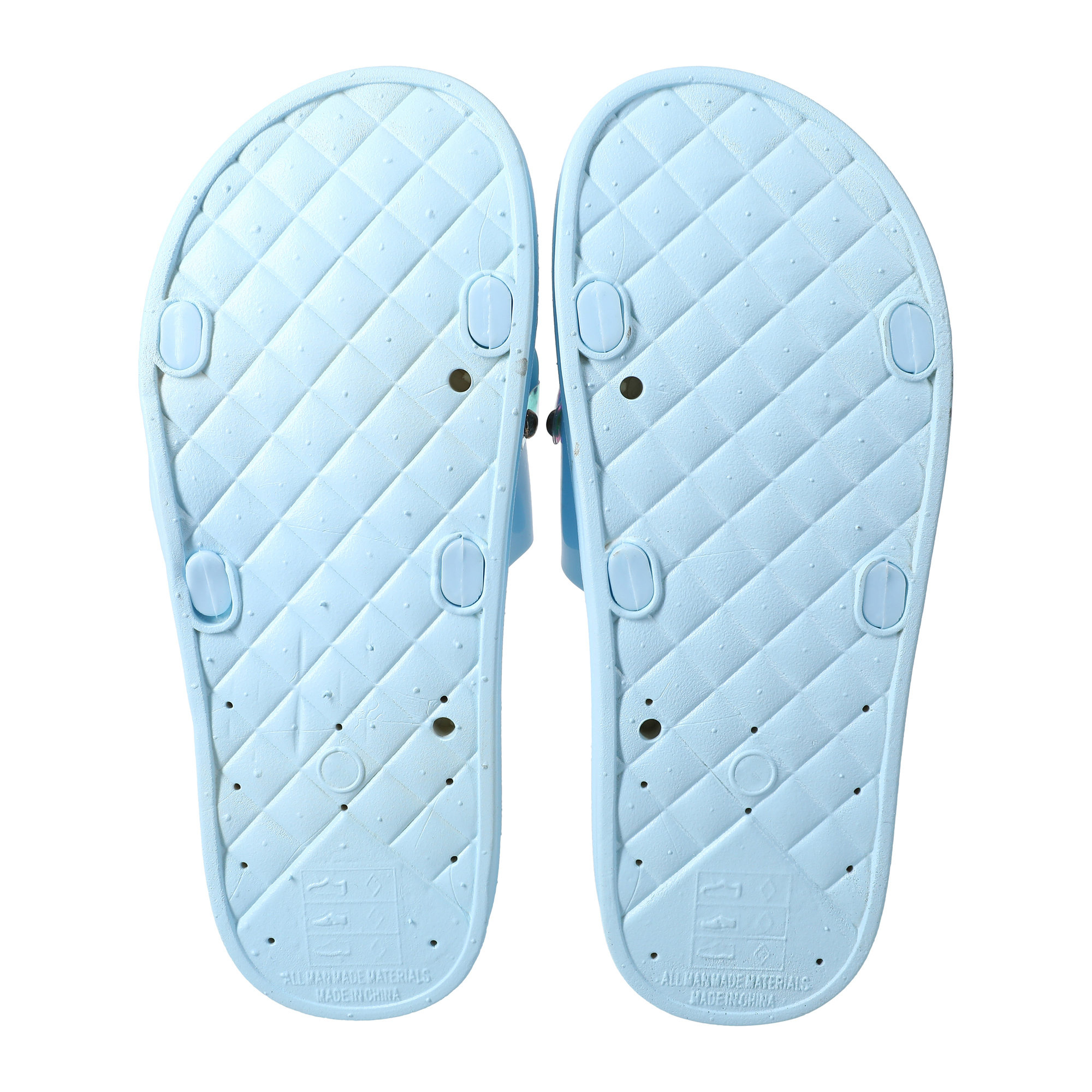 Ladies Chain Slide Sandals