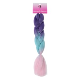 5 packs of Purple Pink ombré braiding hair *NWT* Pink Ombre Braiding Hair Extensions 3Pcs Jumbo Braiding Hair  main image 2