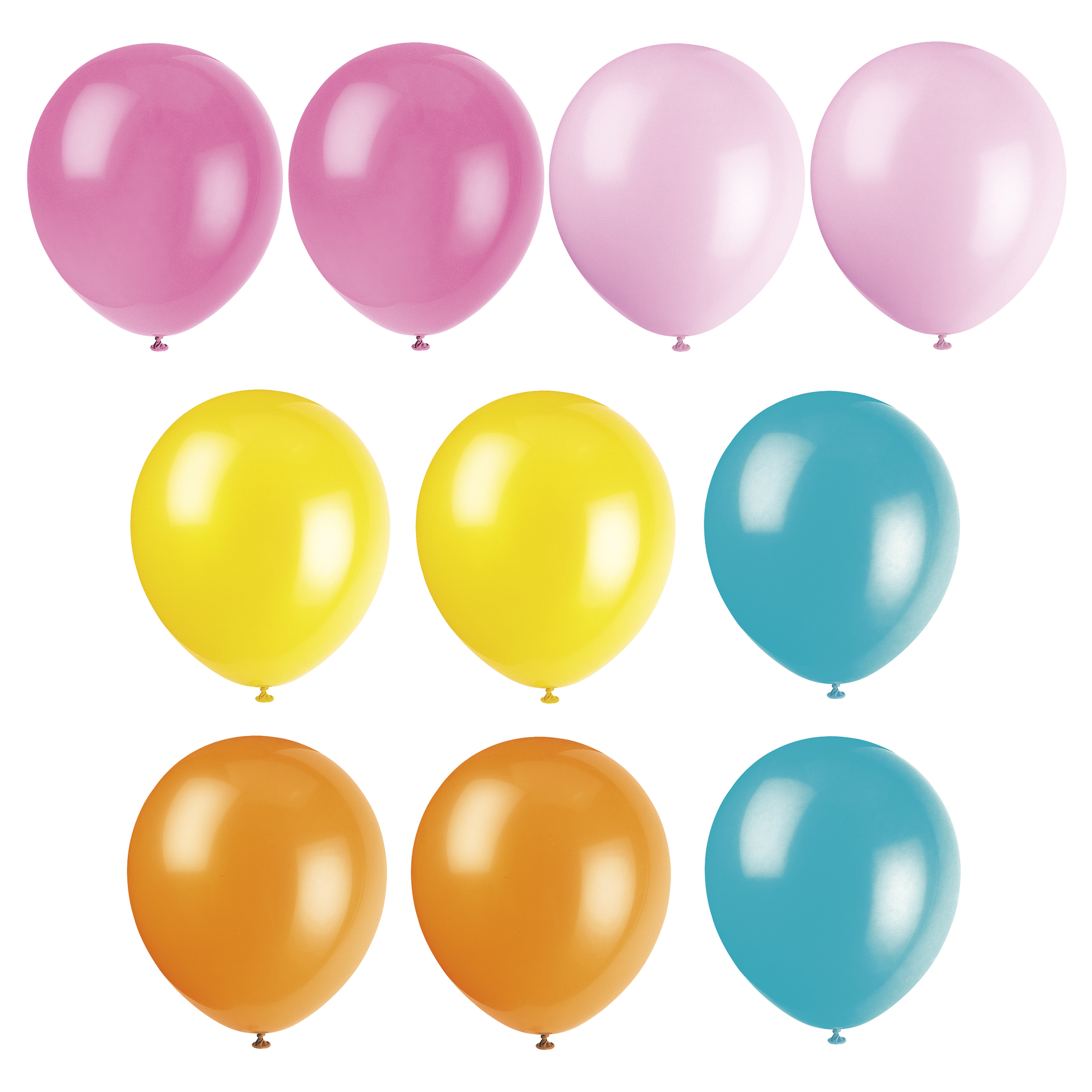 10-Count Party Balloons 12in