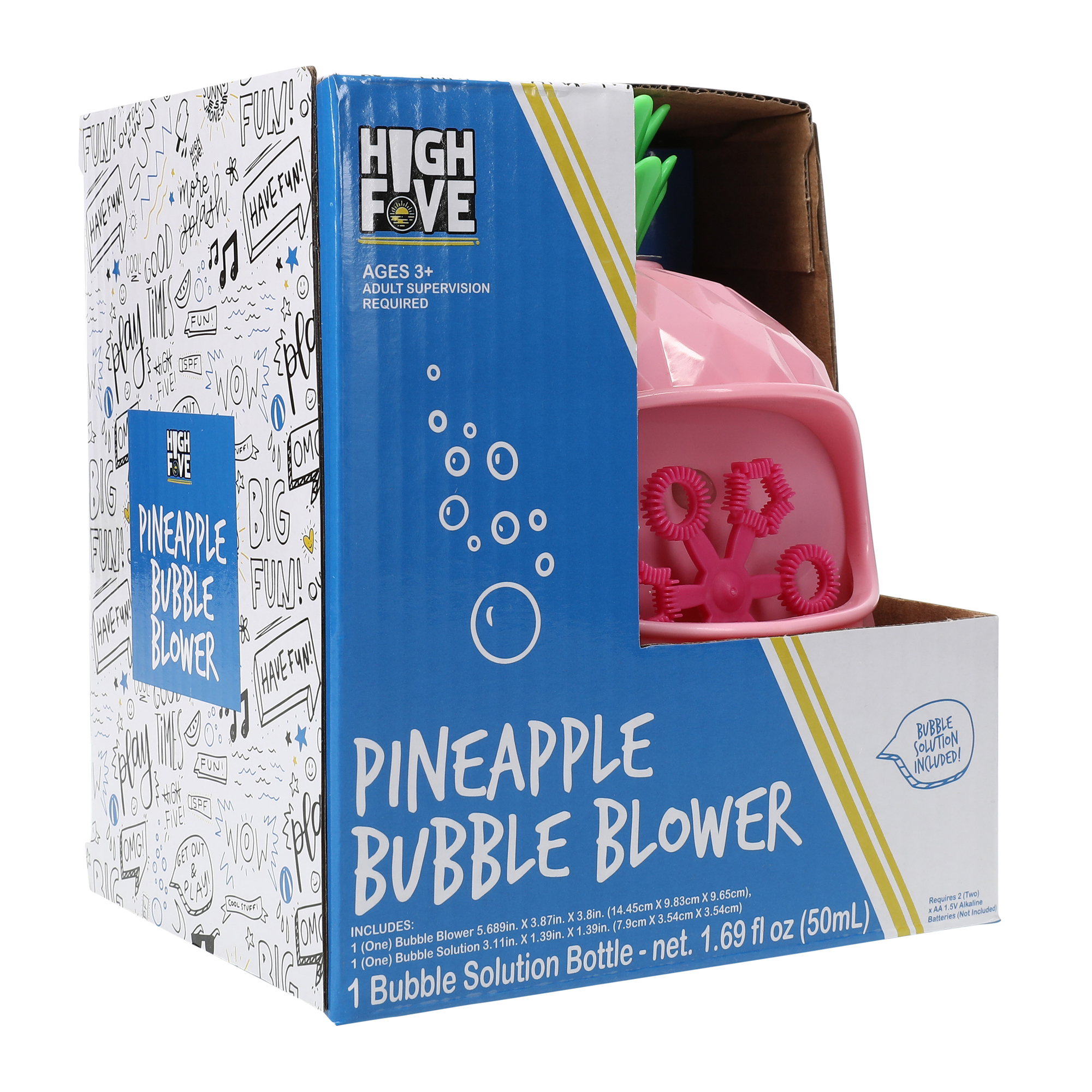 Pineapple Bubble Machine