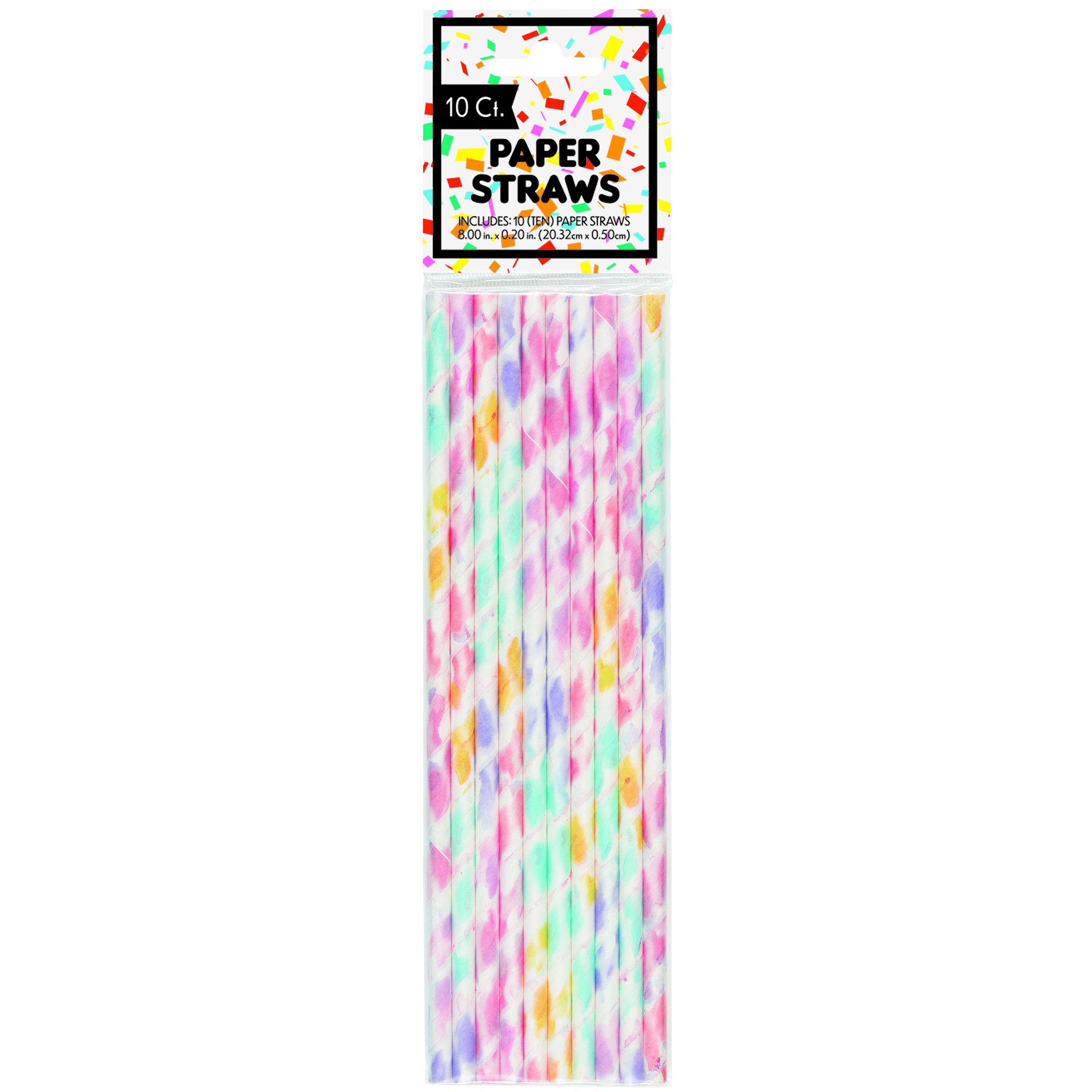 Paper Straws 10-Count