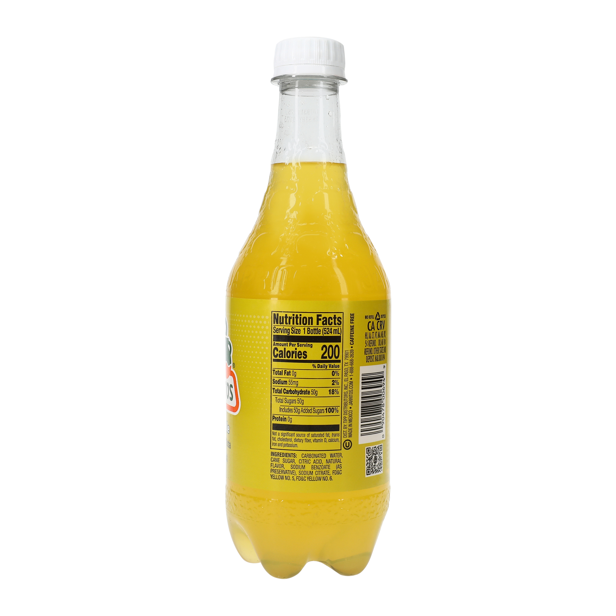 Jarritos Pineapple Soda 17.7 Fl.oz