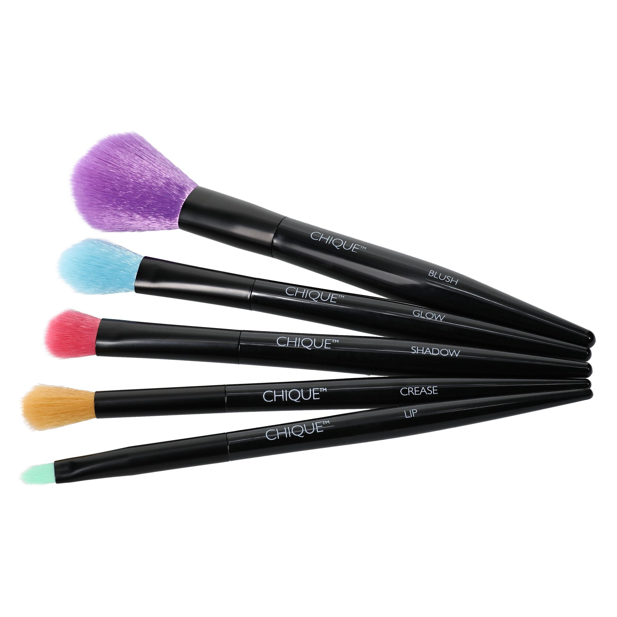 Chique™ 5-Piece Face Makeup Brush Set