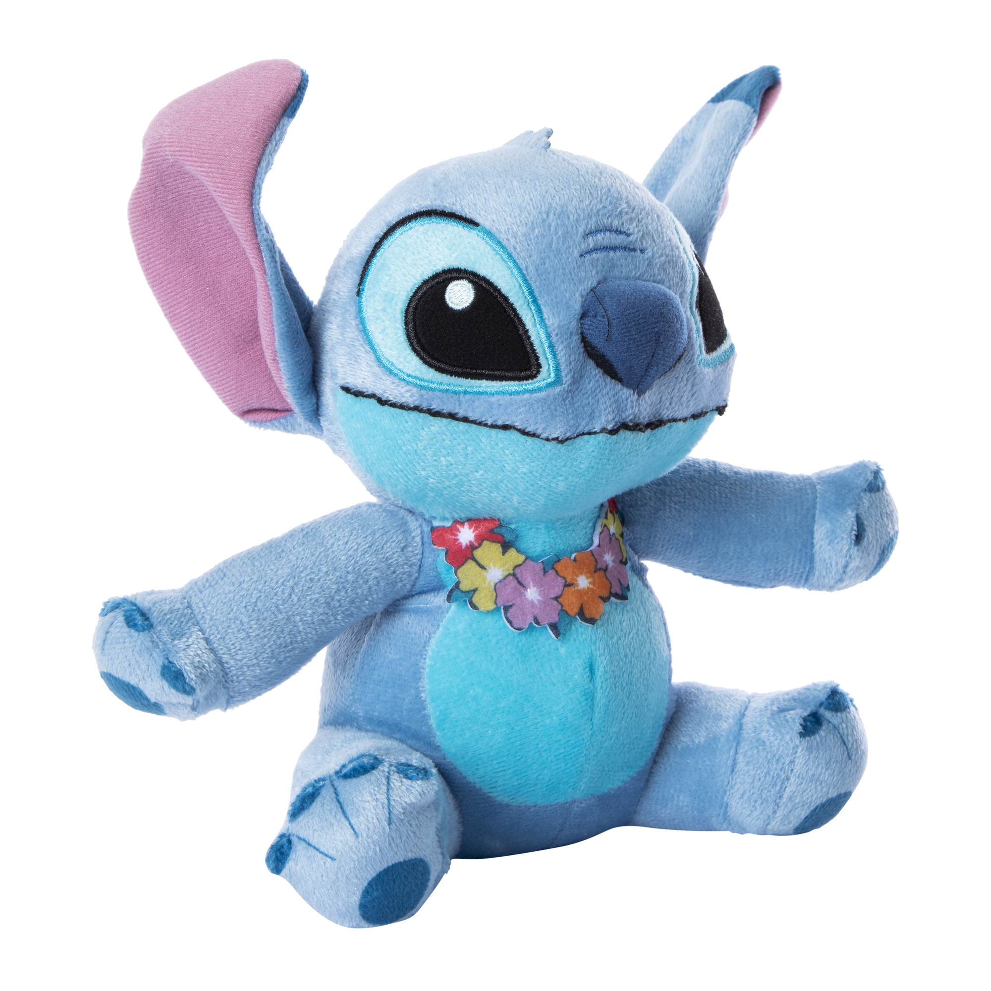Disney Stitch Hawaiian Style Stuffed Animal 8.6in (Styles May Vary)