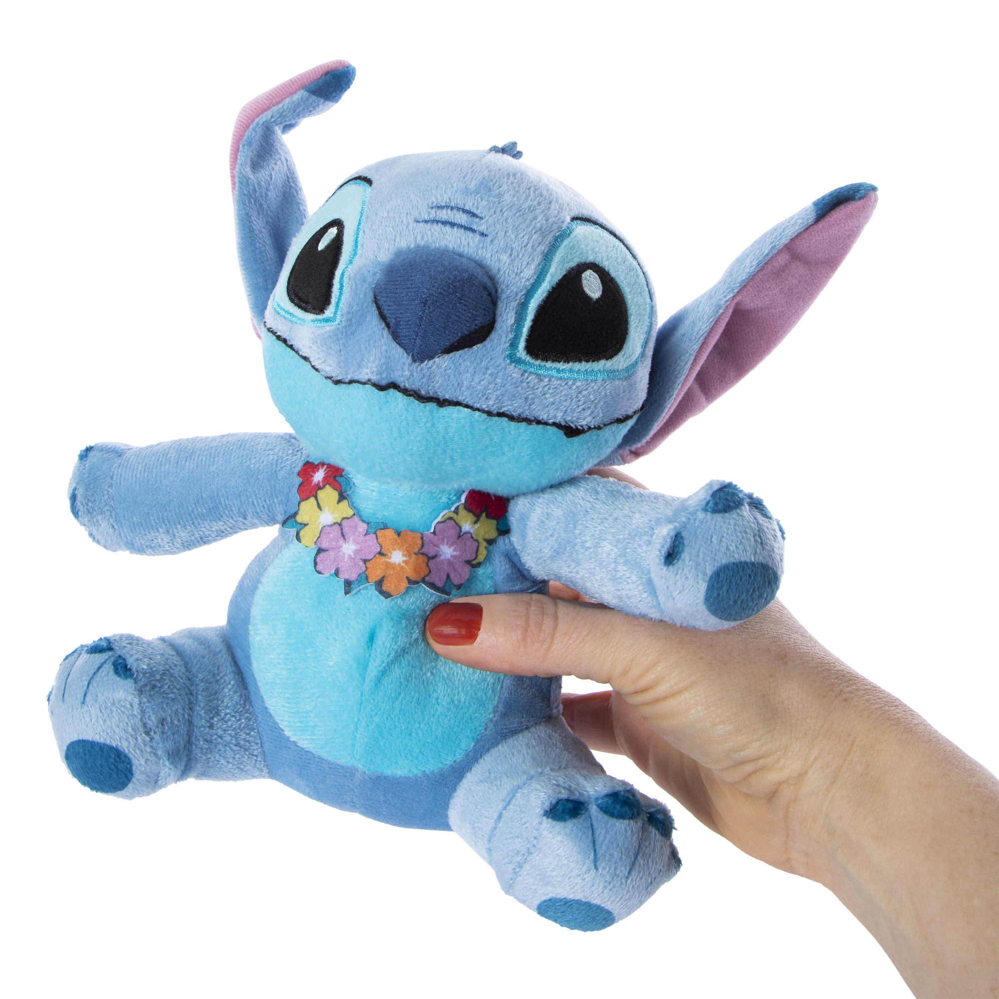 Disney Stitch Hawaiian Style Stuffed Animal 8.6in (Styles May Vary)