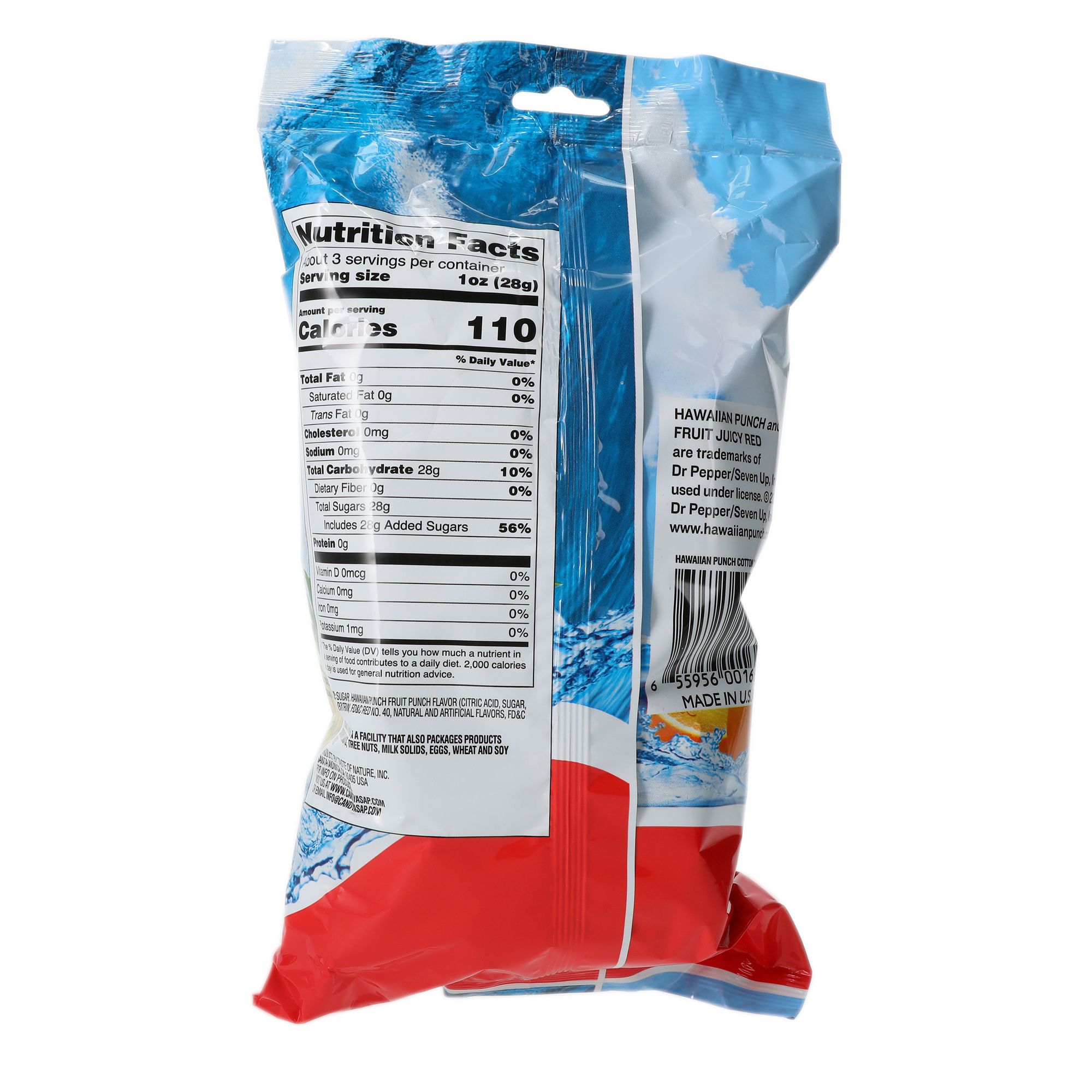 Hawaiian Punch® Cotton Candy - Fruit Juicy Red™ 3.1oz