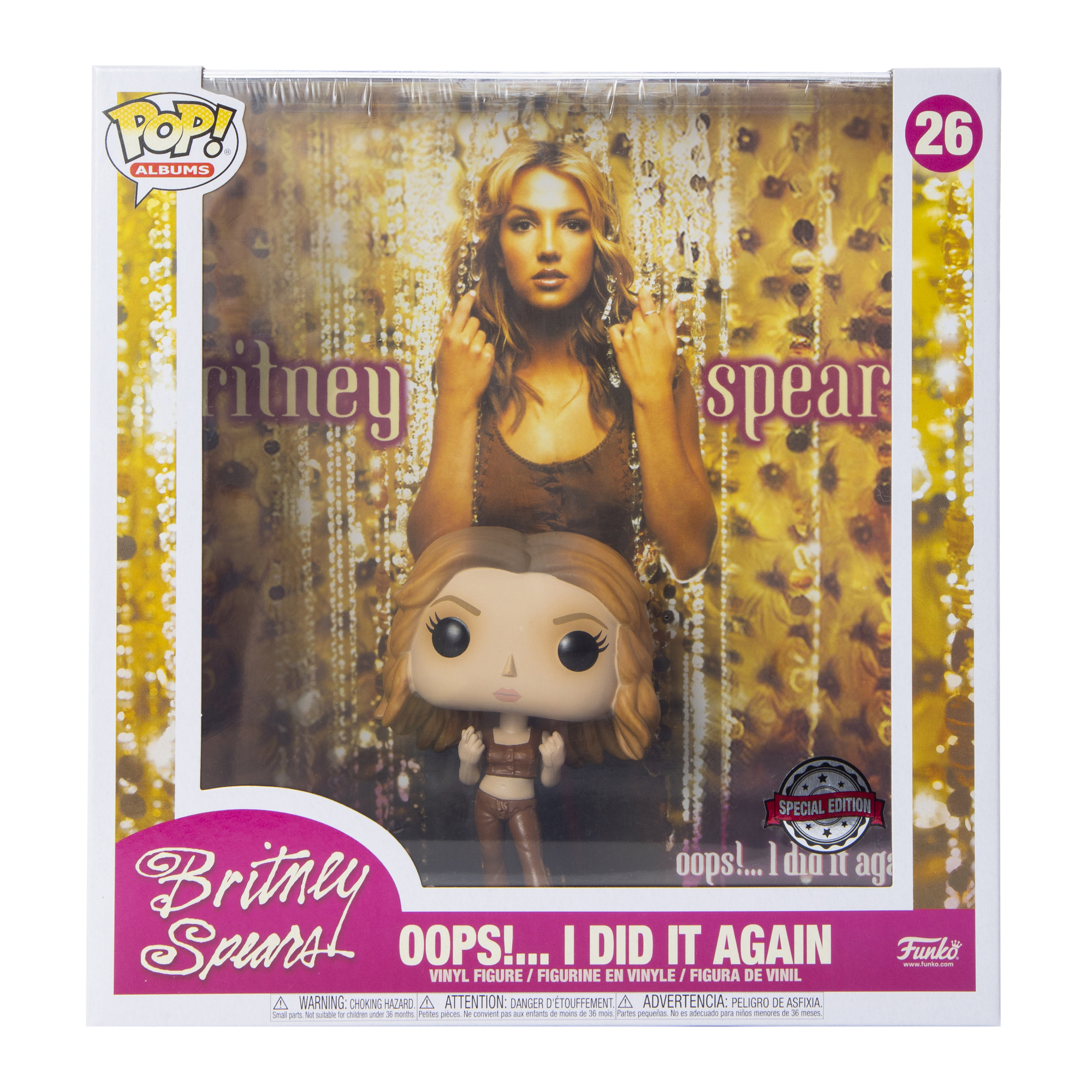 Funko Pop! Britney Spears Oops!... I Did It Again Vinyl Collectible