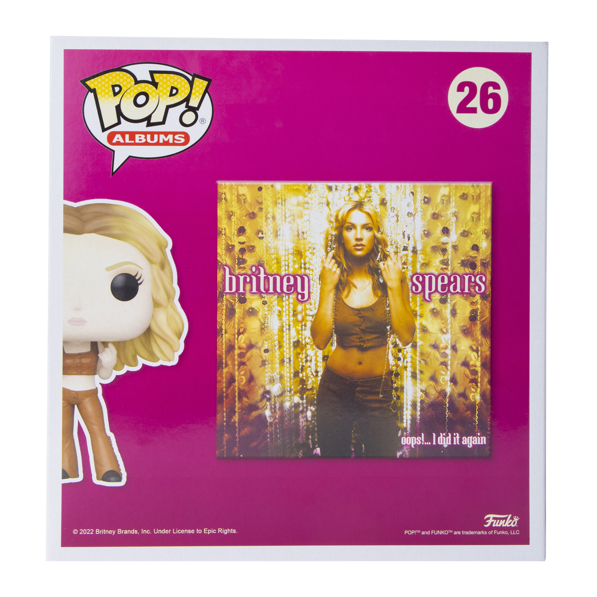 Funko Pop! Britney Spears Oops!... I Did It Again Vinyl Collectible