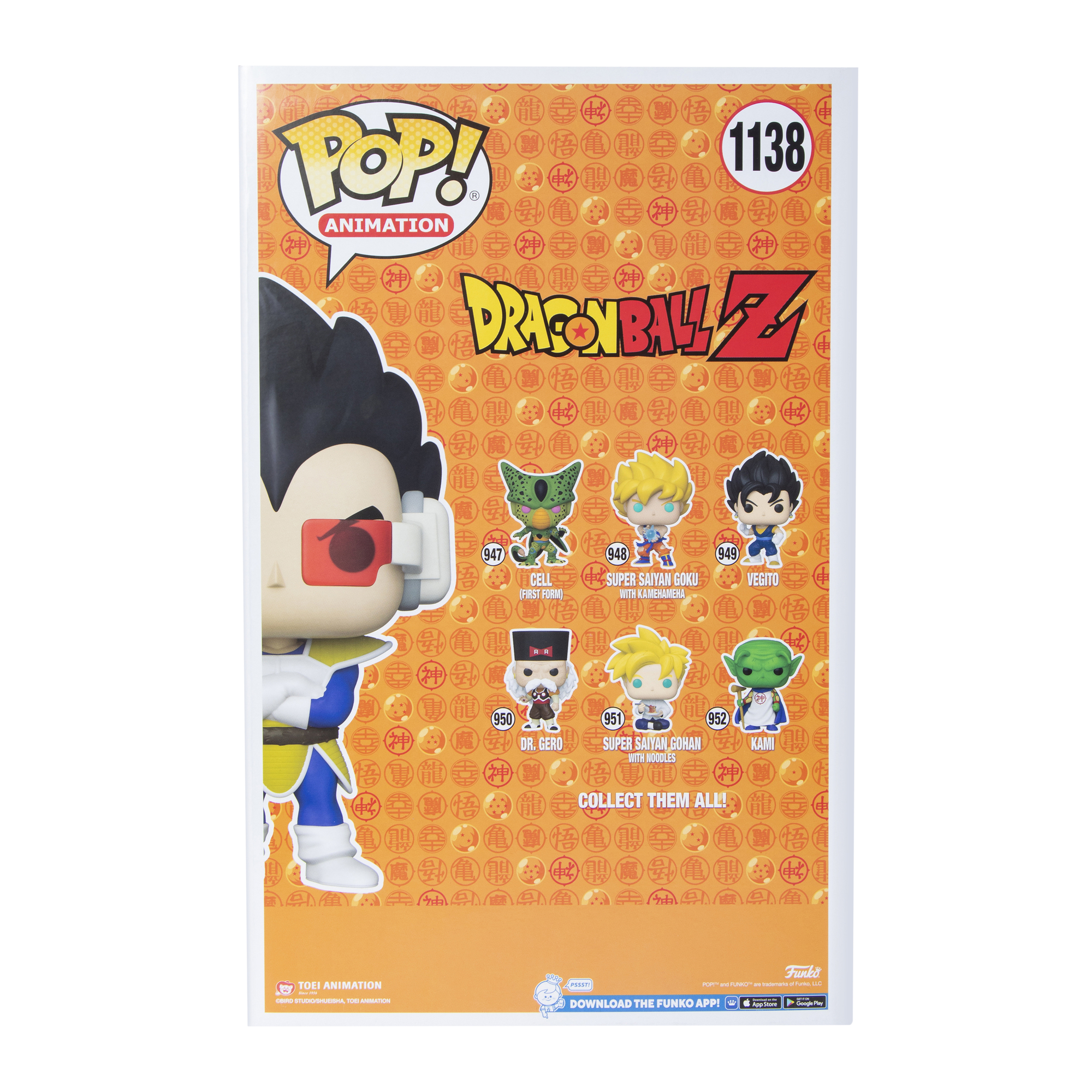 Funko Pop! Jumbo Dragon Ball Z™ Vegeta Vinyl Figure