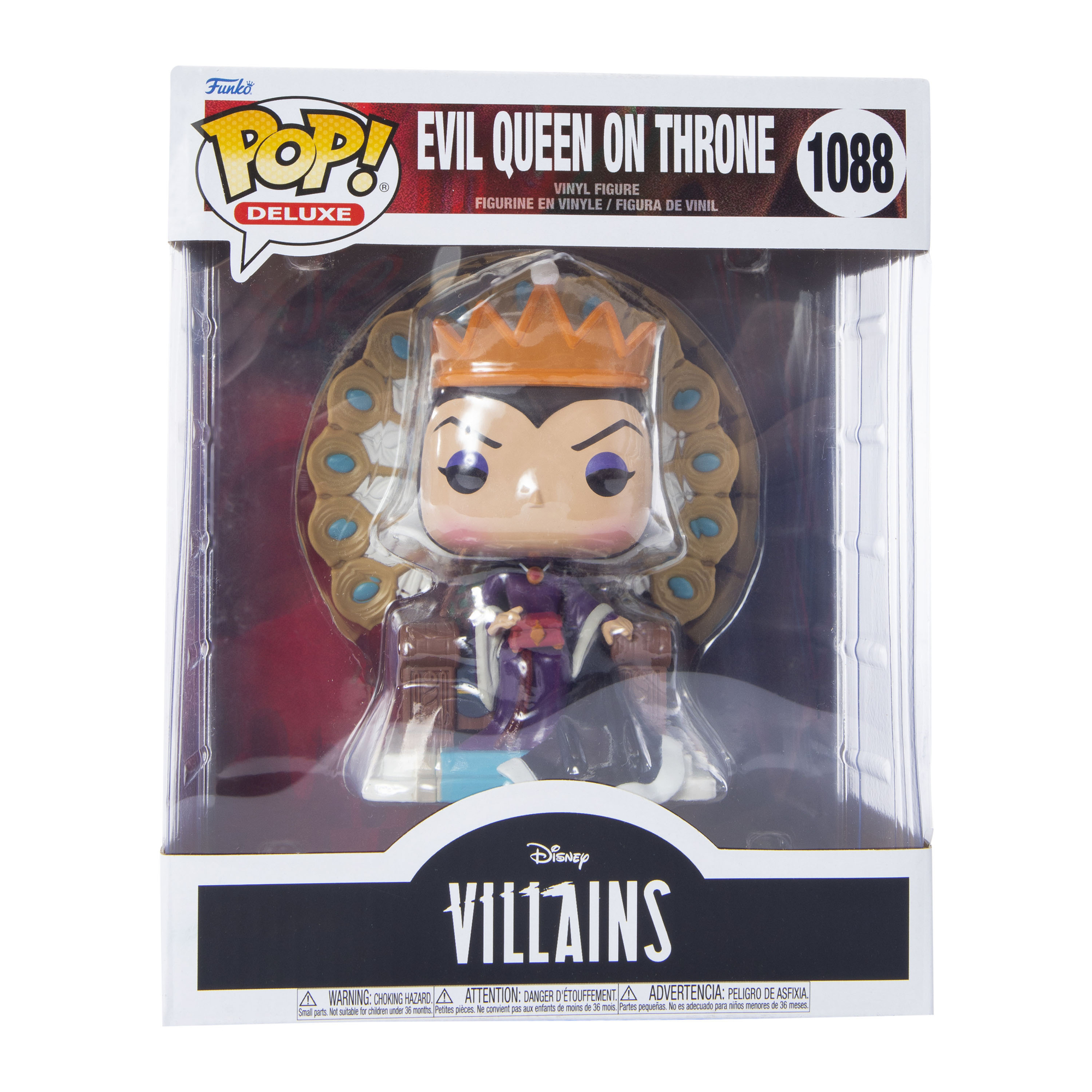 Funko Pop! Disney Villains Evil Queen On Throne Vinyl Figure
