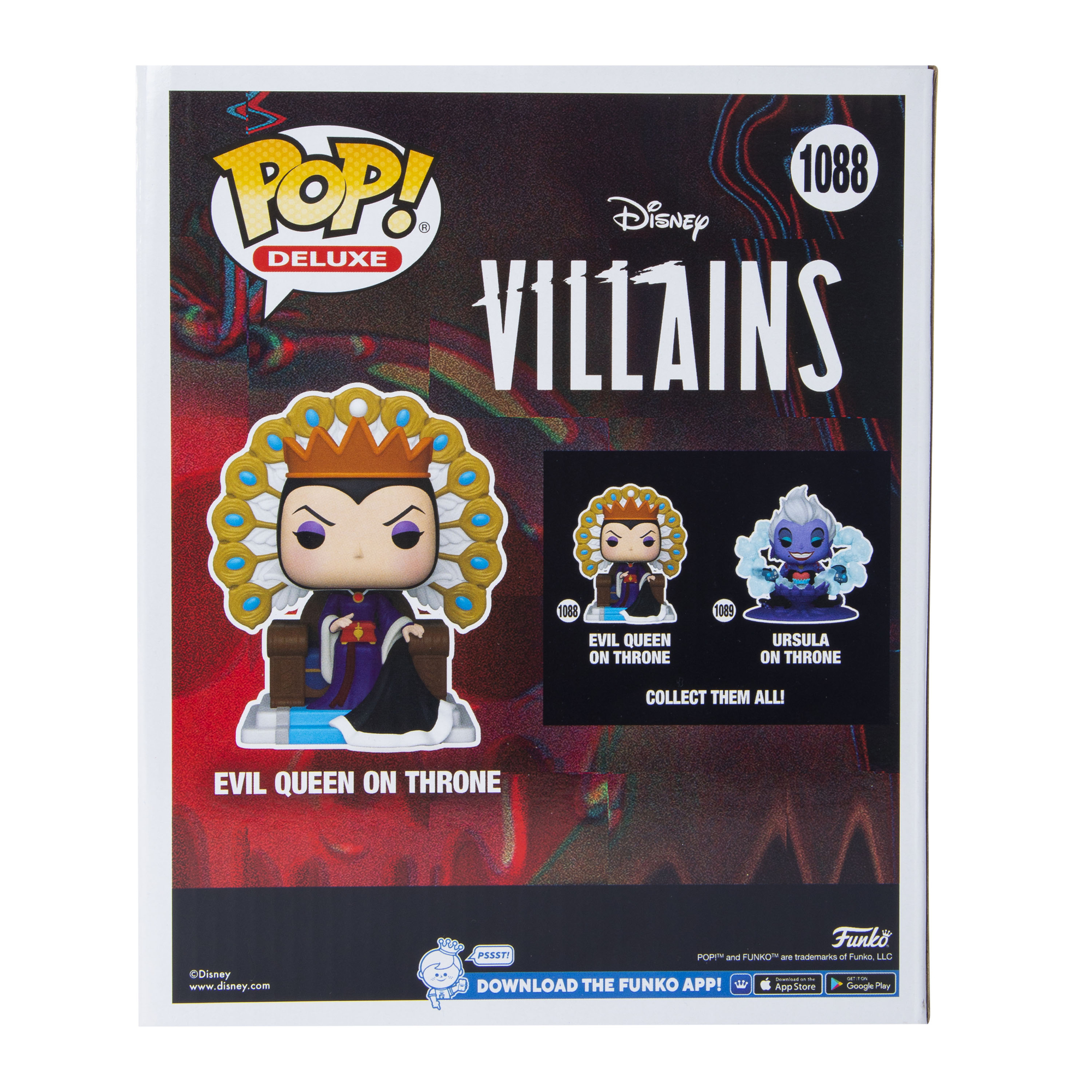 Funko Pop! Disney Villains Evil Queen On Throne Vinyl Figure