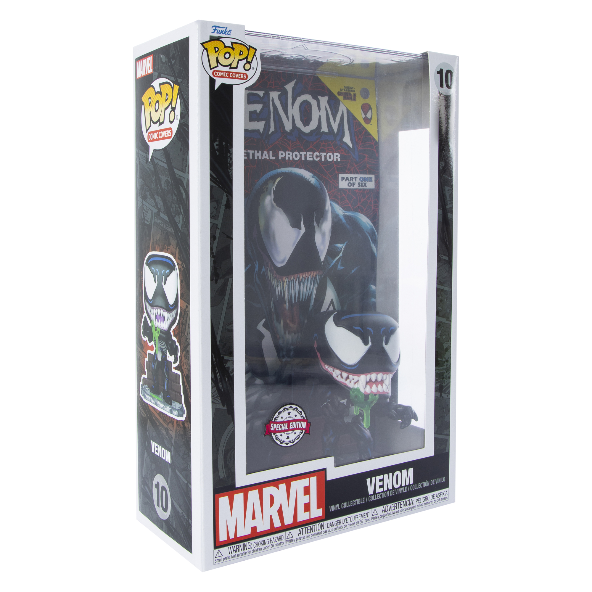 Funko Pop! Comic Covers Marvel Venom Vinyl Collectible