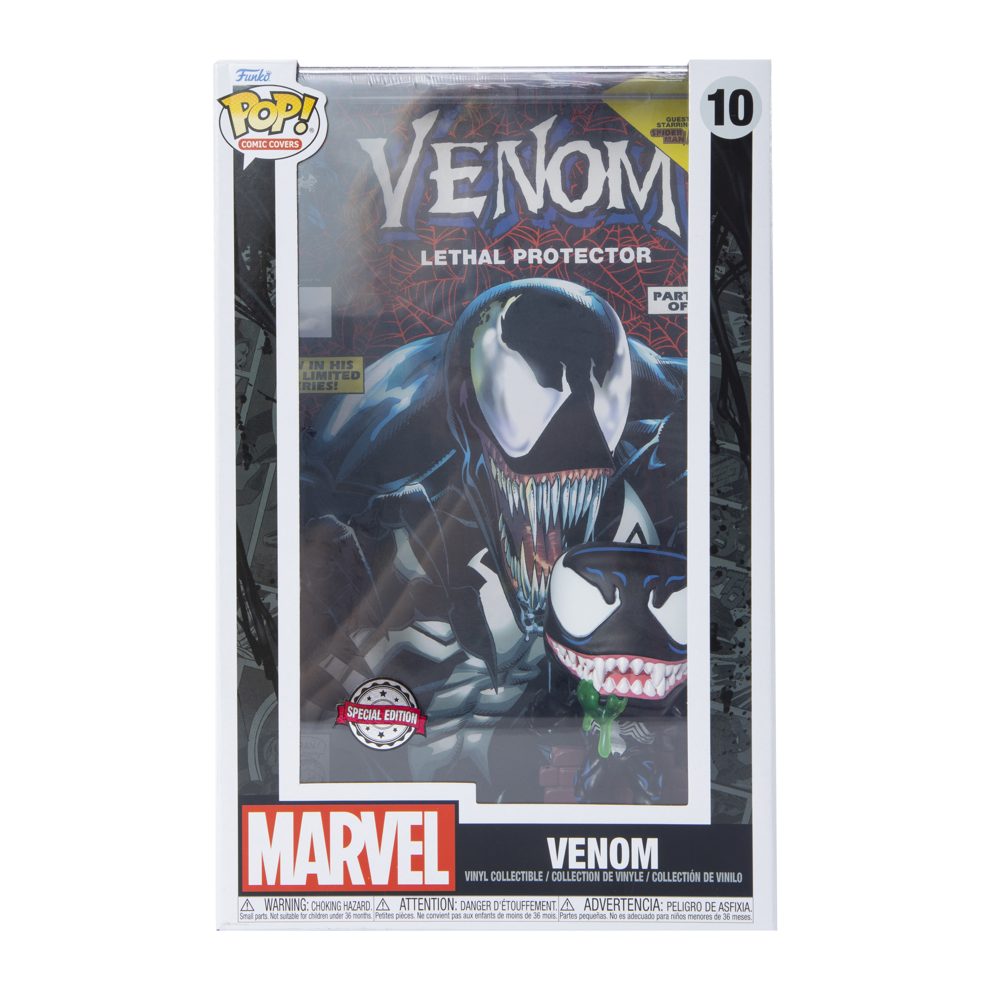 Funko Pop! Comic Covers Marvel Venom Vinyl Collectible