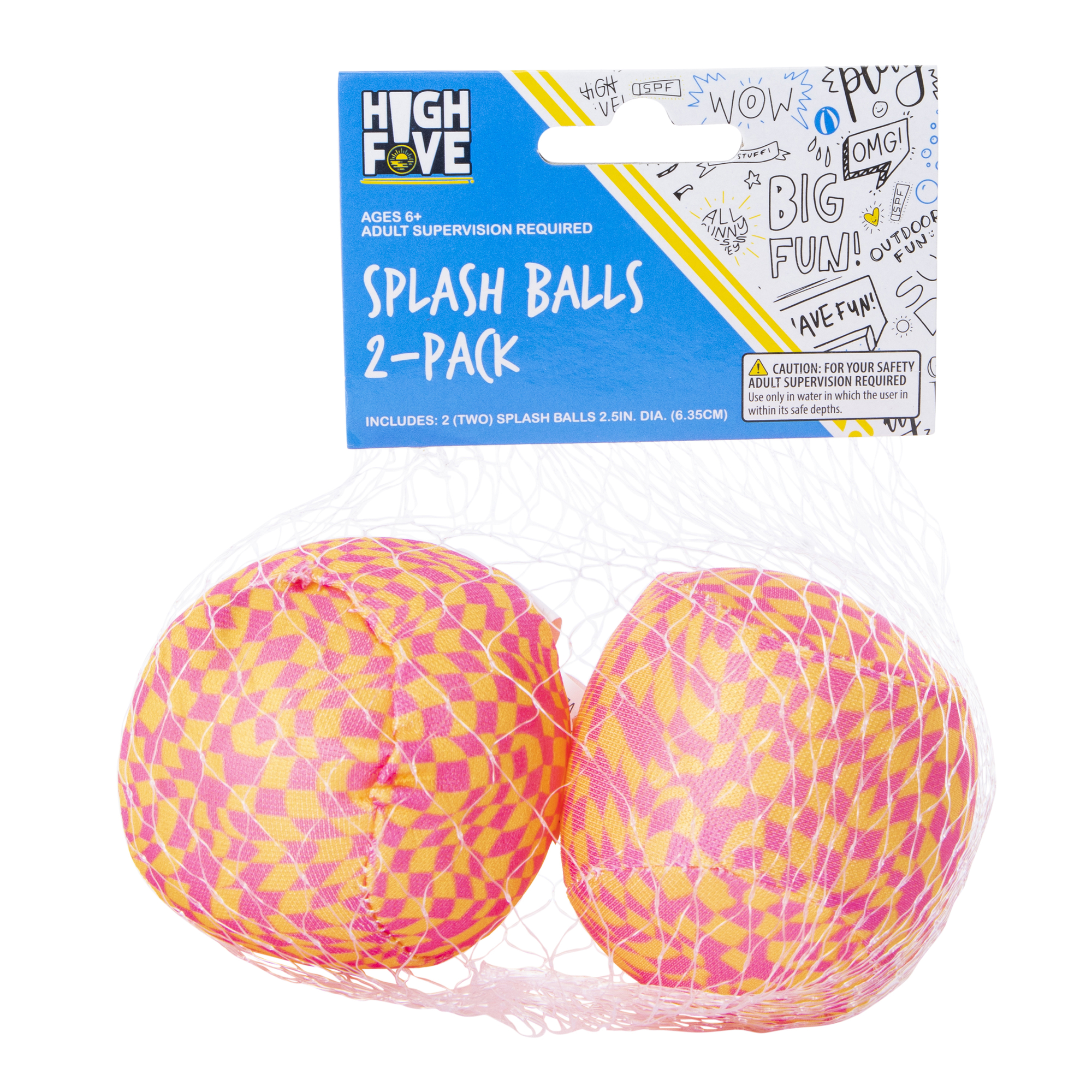 High Five® Splash Balls 2-Pack