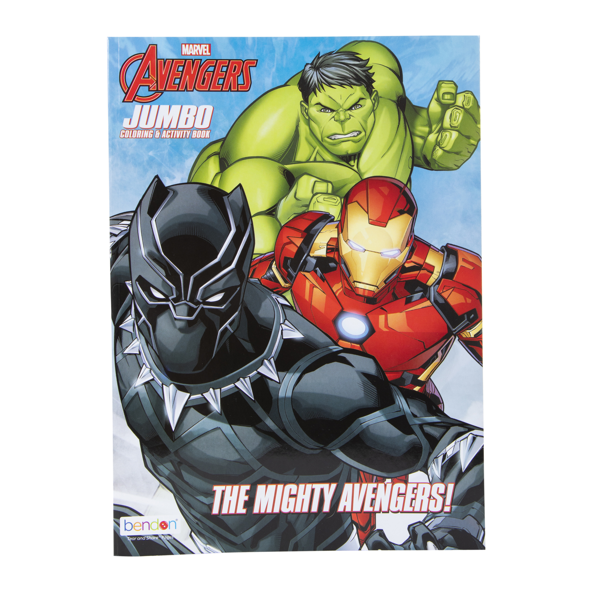 Super Hero Jumbo Coloring & Activity Book